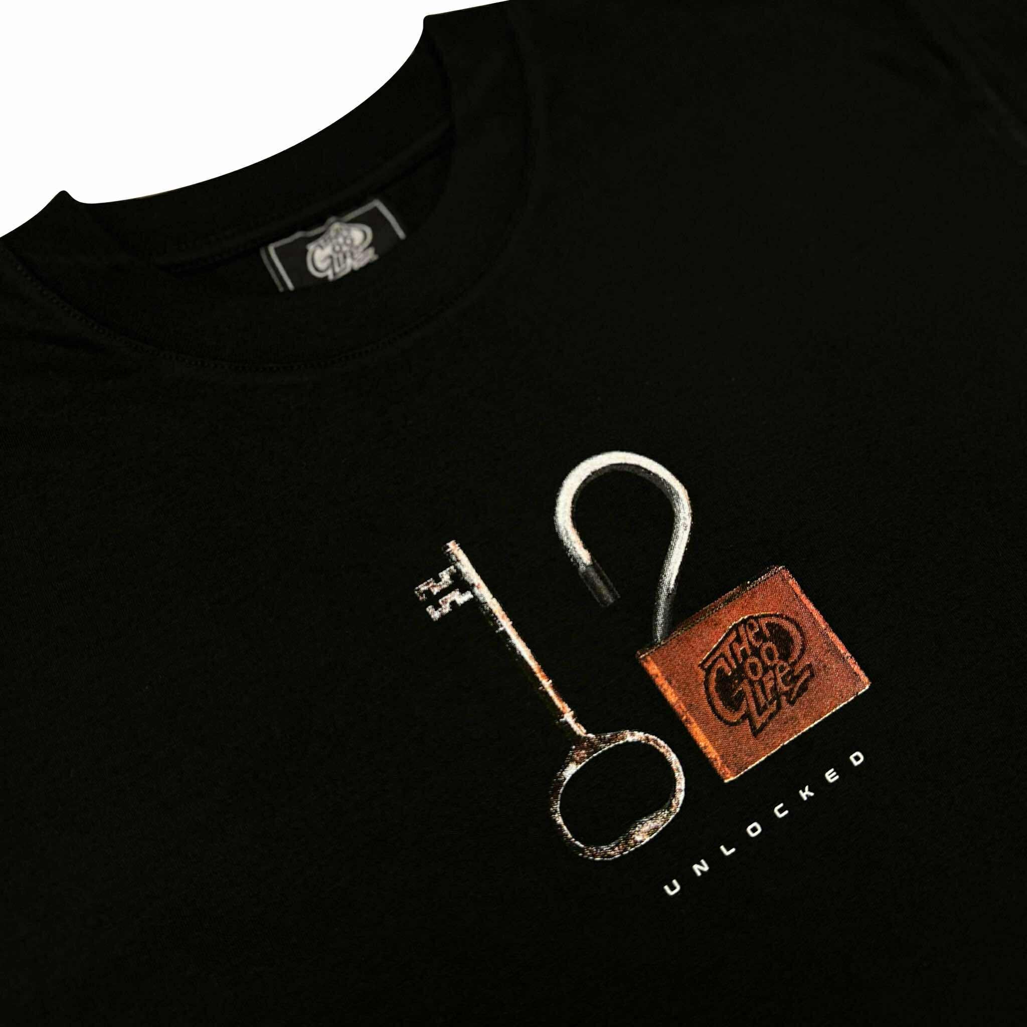 12 UNLOCKED (BLACK) T-SHIRT