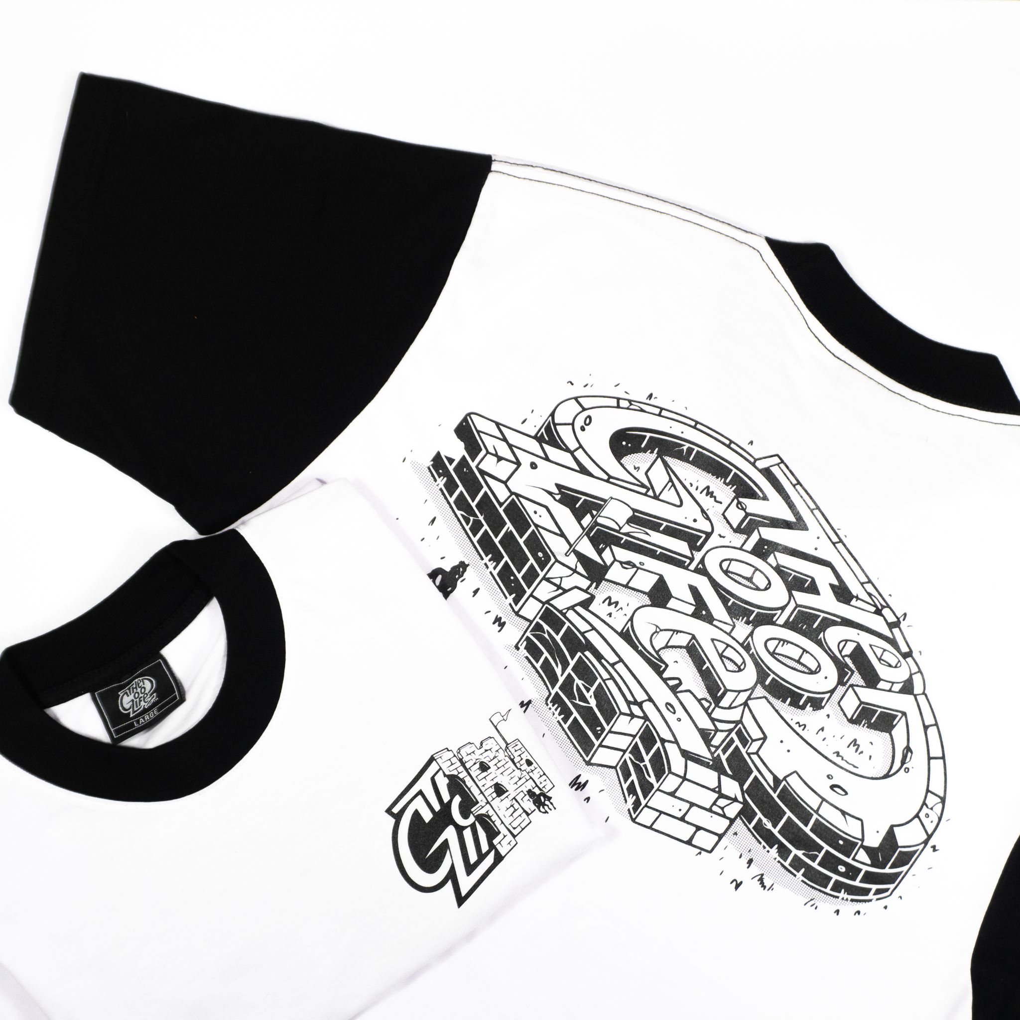 BRICKS CASTLE (2TONE) T-SHIRT