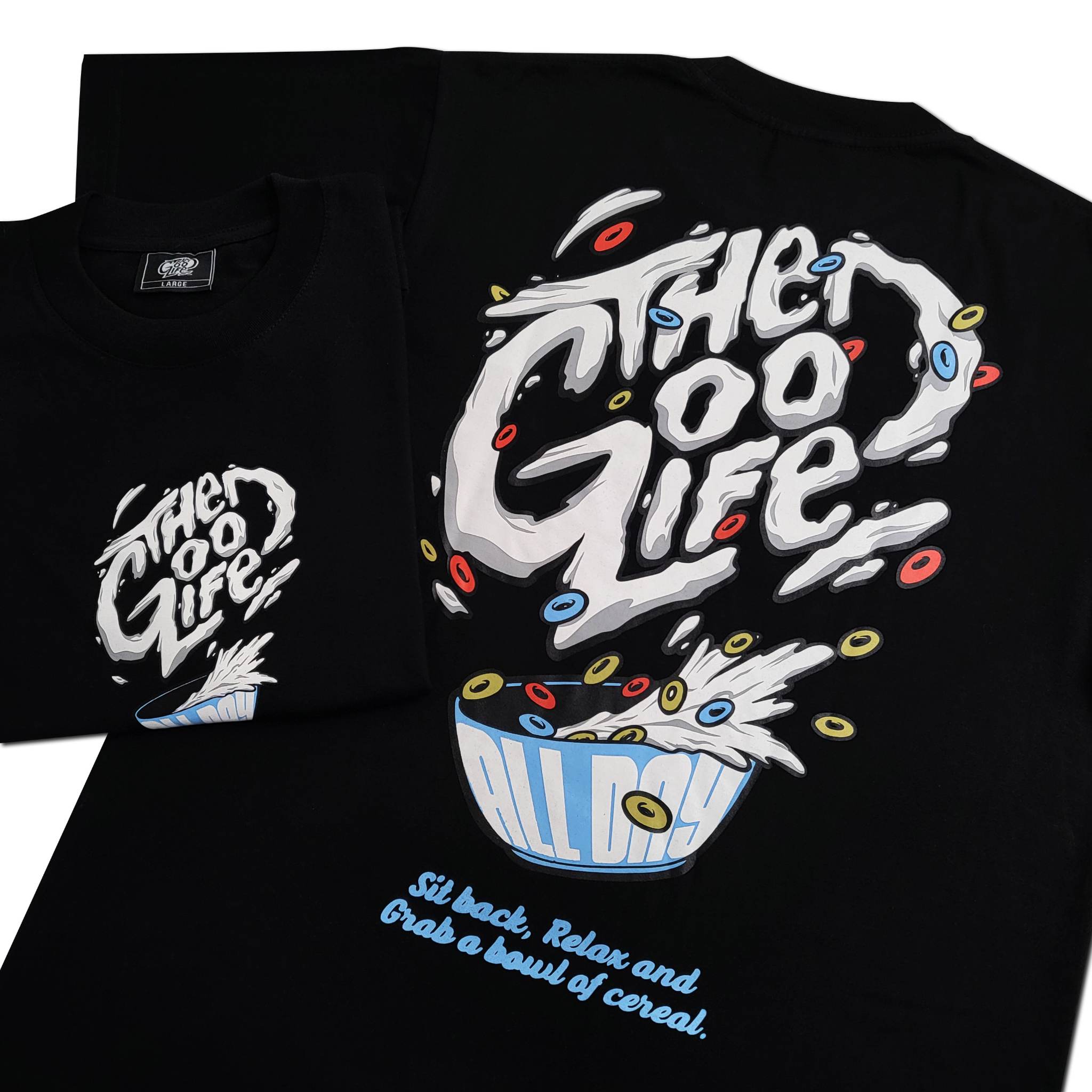 CEREALS (BLACK) T-SHIRT