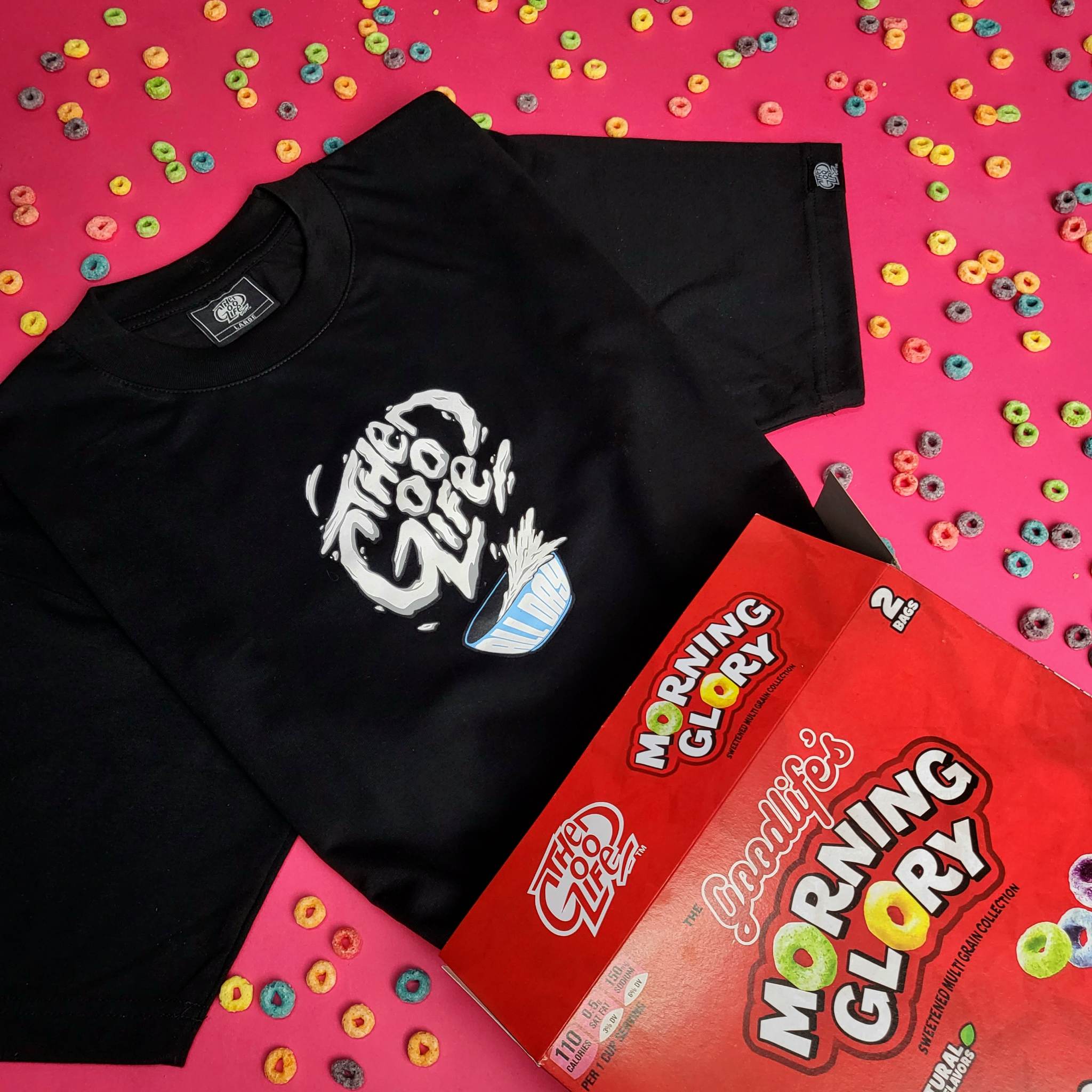 CEREALS (BLACK) T-SHIRT