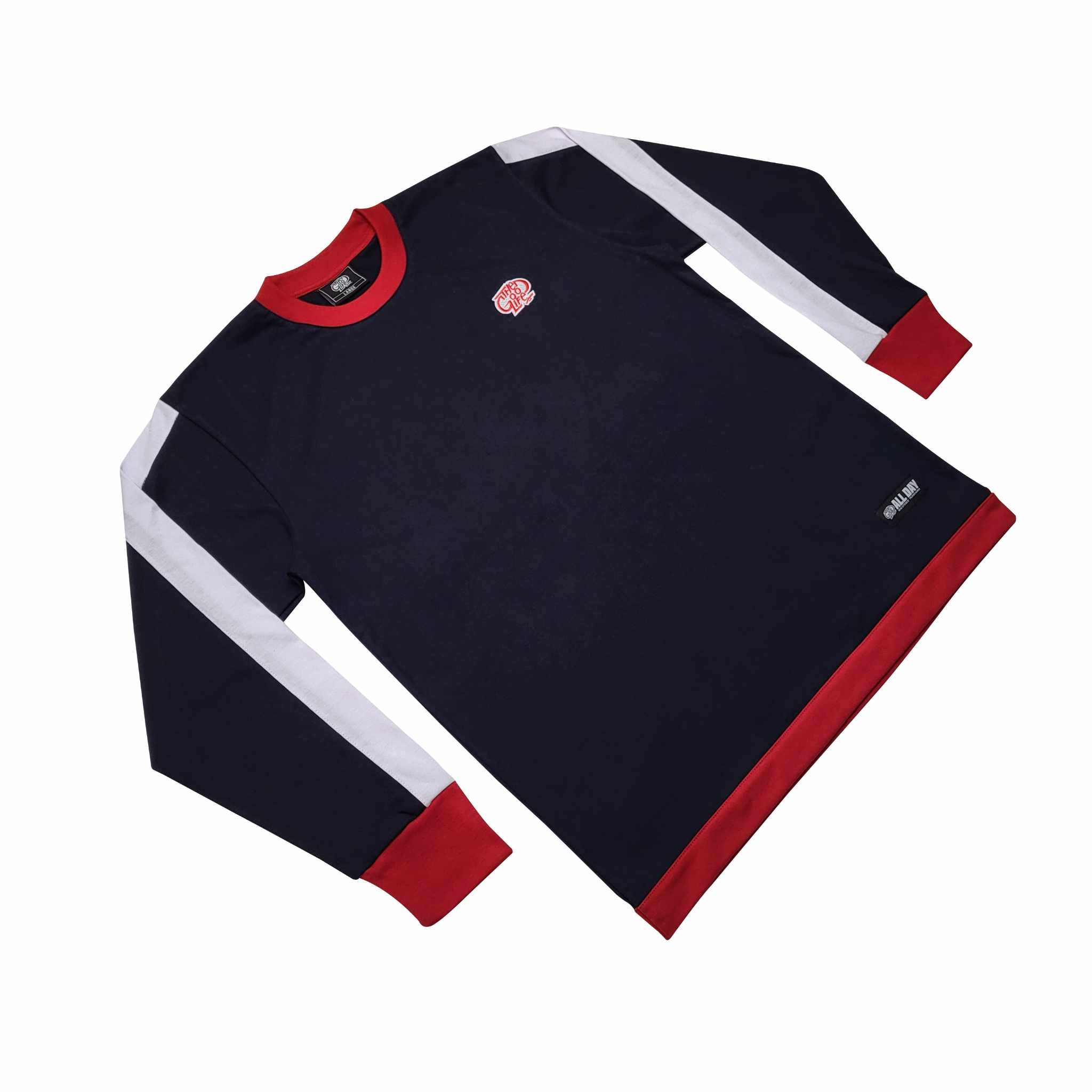 "EMBRO" DASH (NAVY/RED) CREWNECK
