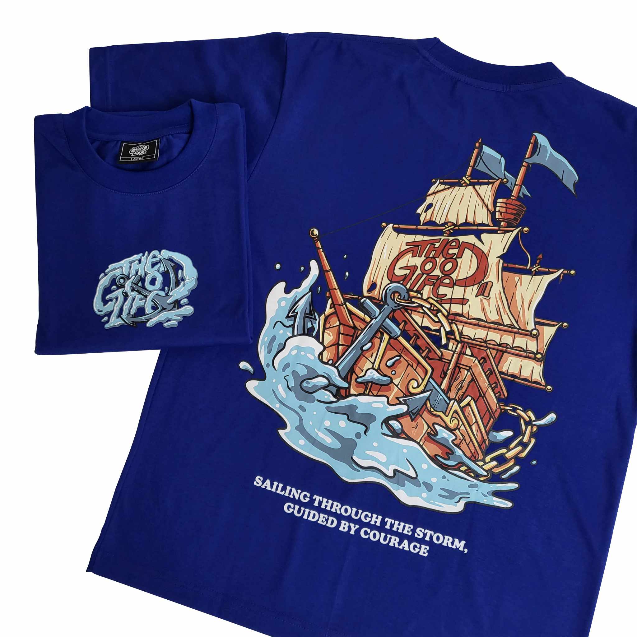 ANCHOR (BLUE) T-SHIRT