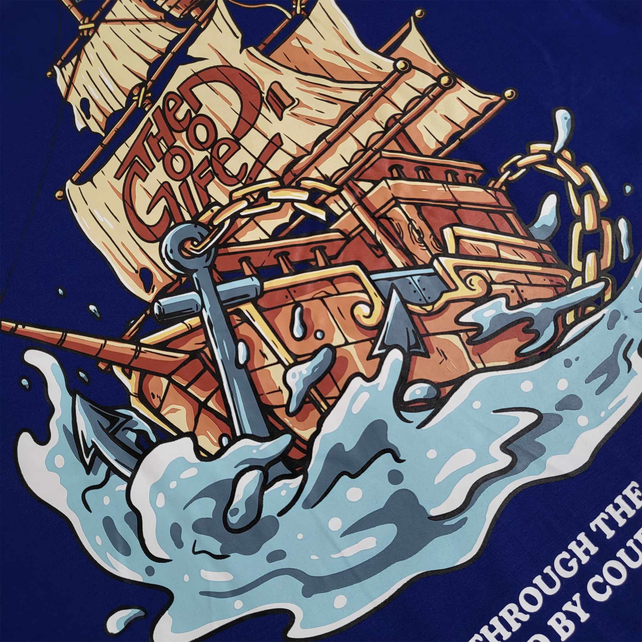 ANCHOR (BLUE) T-SHIRT