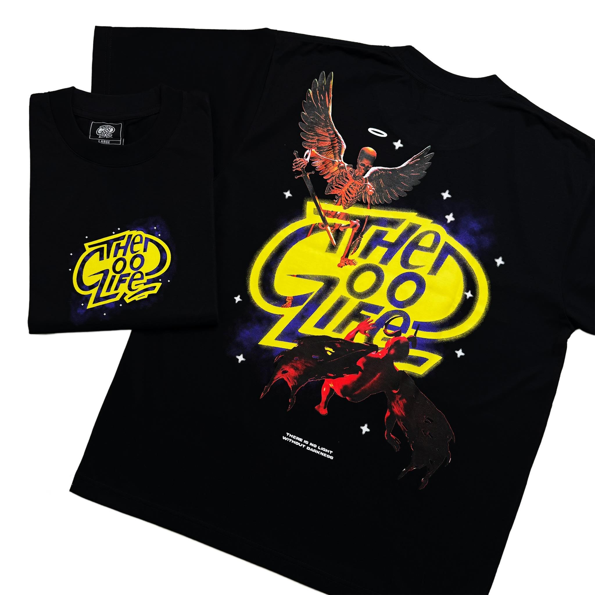 ANGELS & DEMONS (BLACK) T-SHIRT