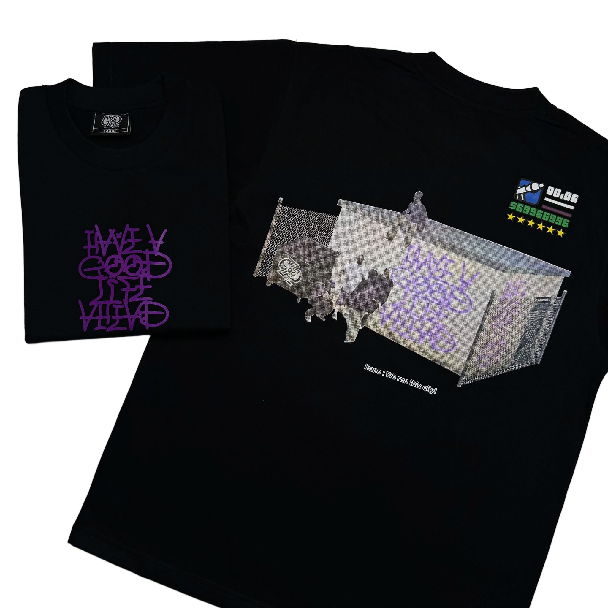 BALLAZ (BLACK) T-SHIRT