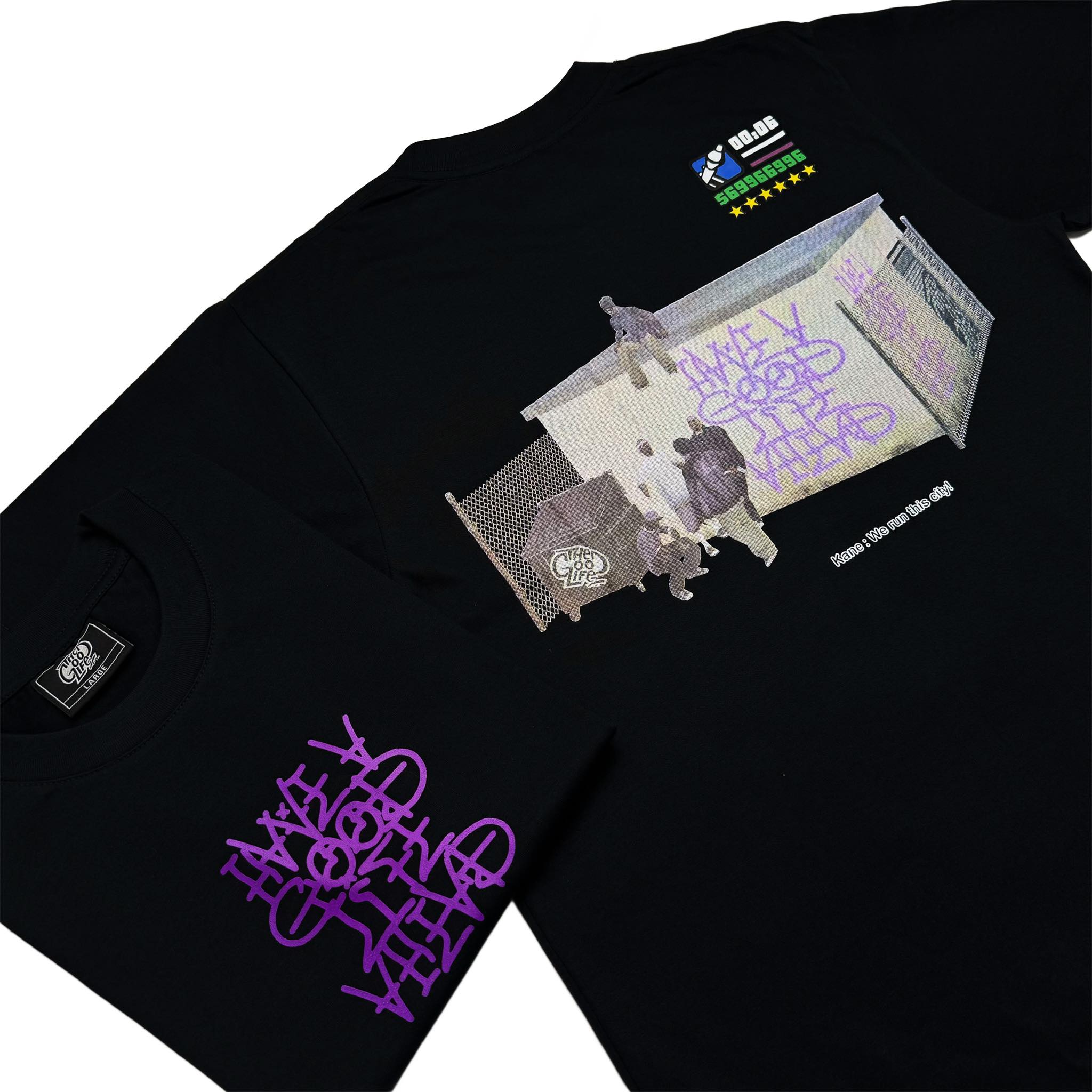 BALLAZ (BLACK) T-SHIRT