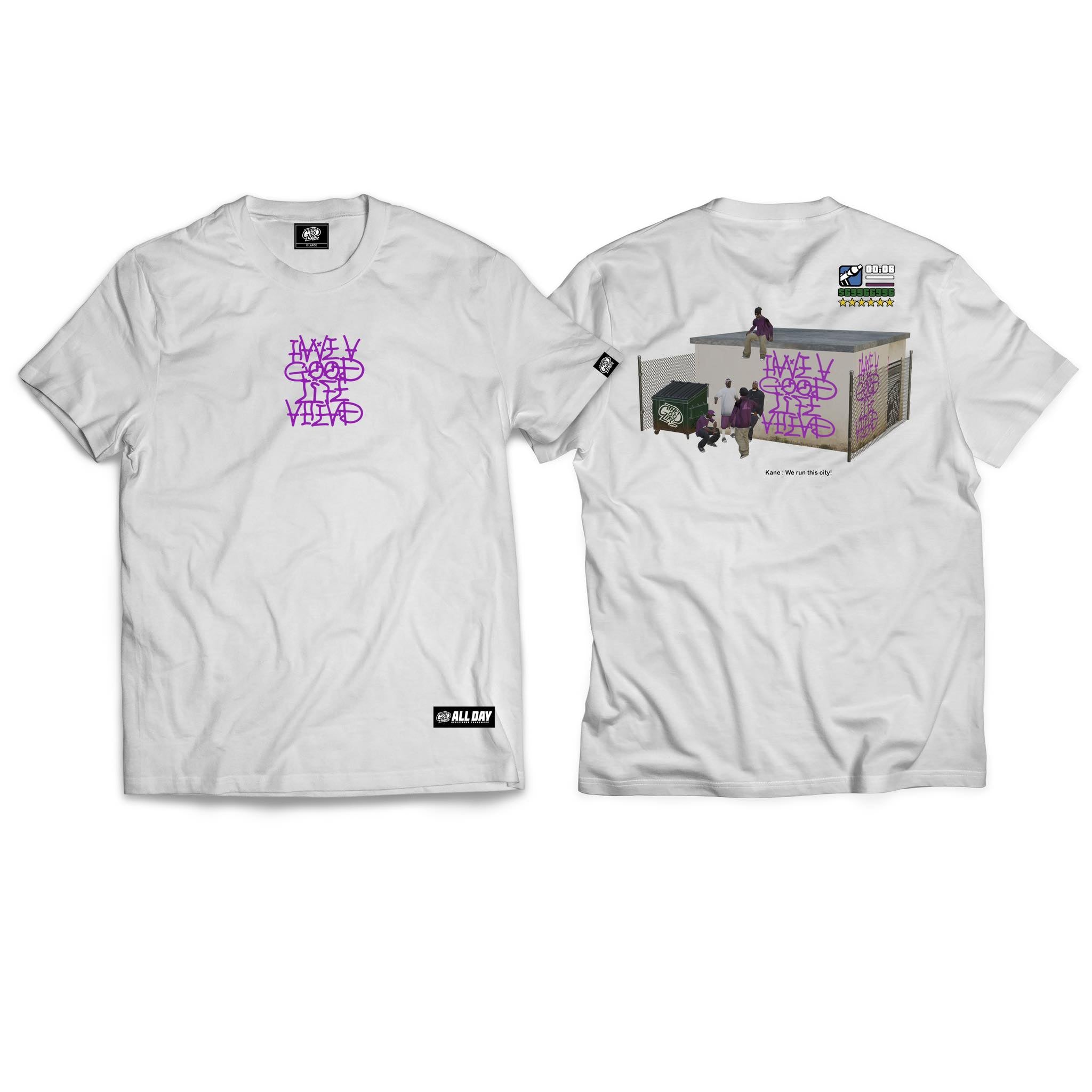 BALLAZ (WHITE) T-SHIRT