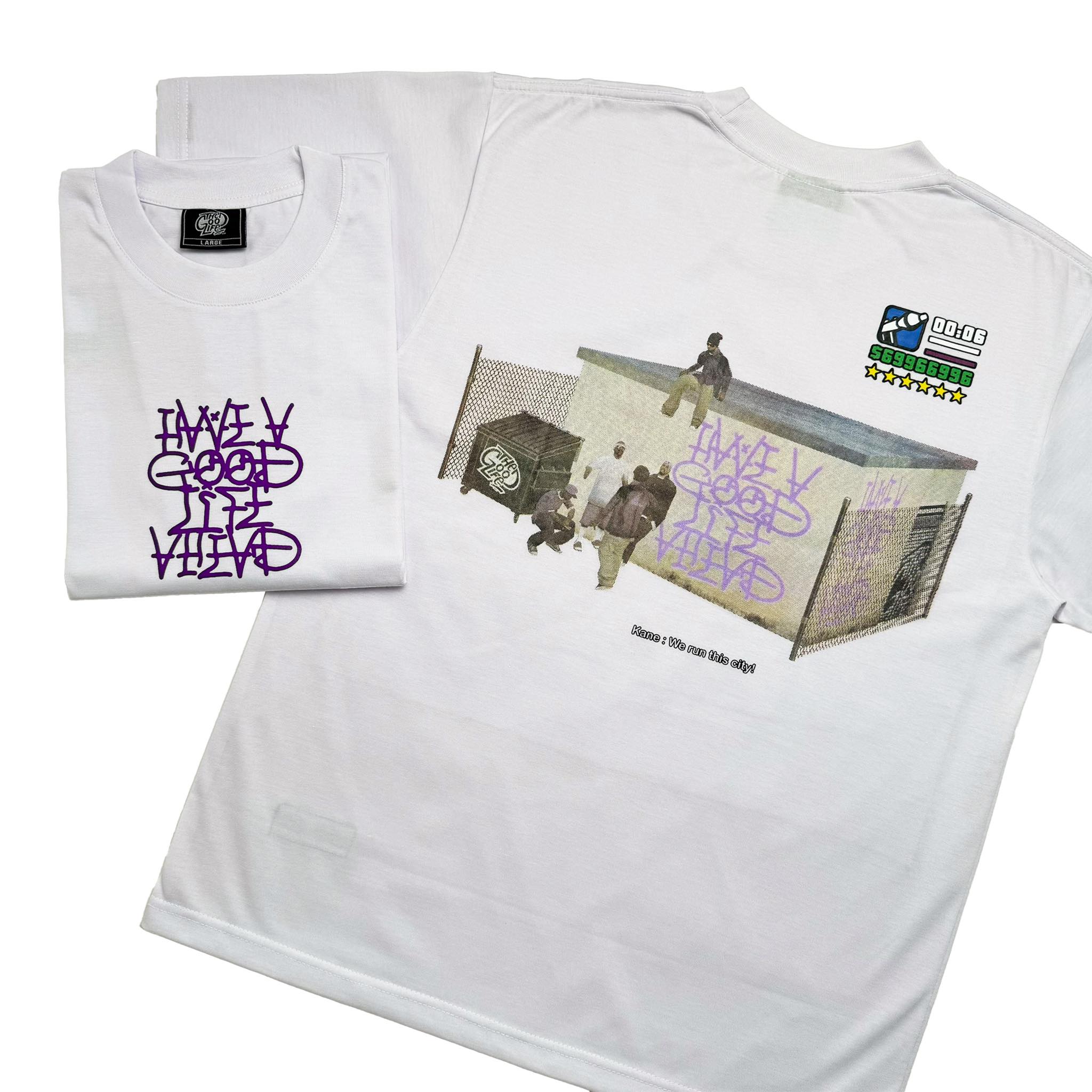 BALLAZ (WHITE) T-SHIRT