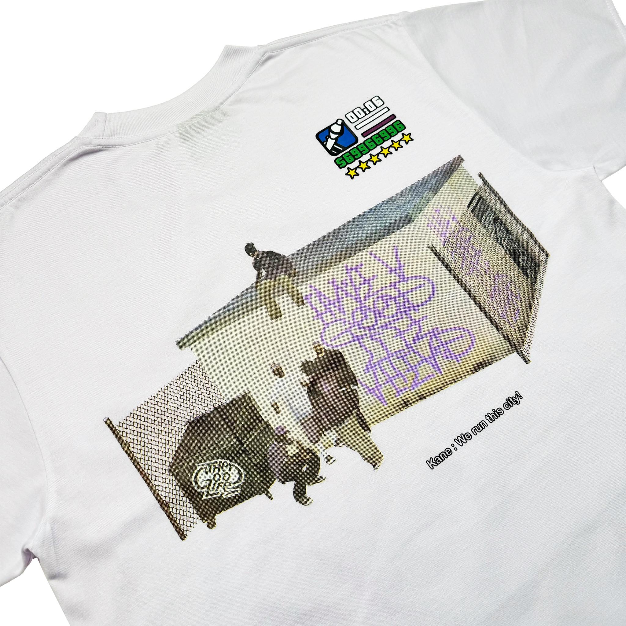 BALLAZ (WHITE) T-SHIRT