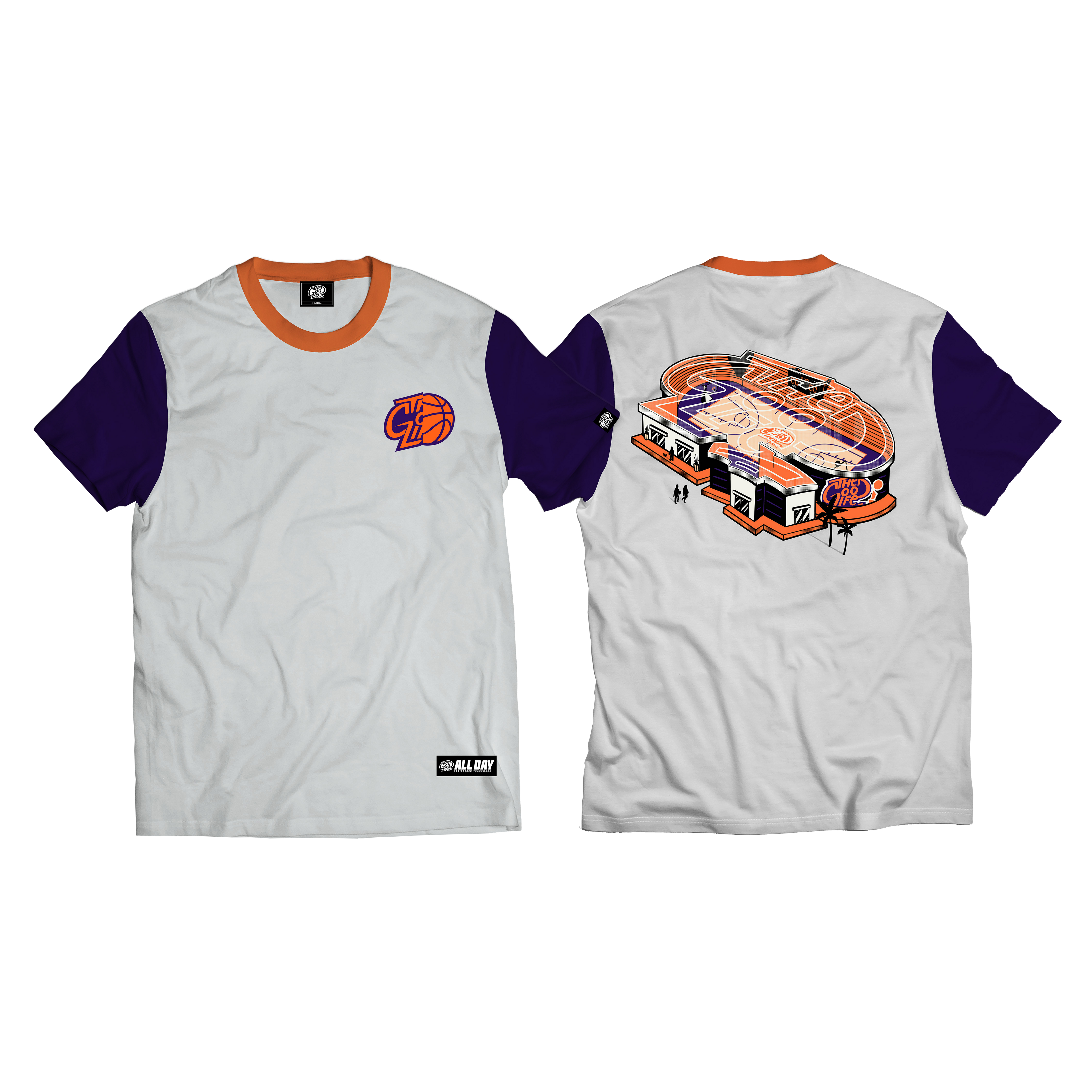 BALLIN ARENA (3TONE) T-SHIRT