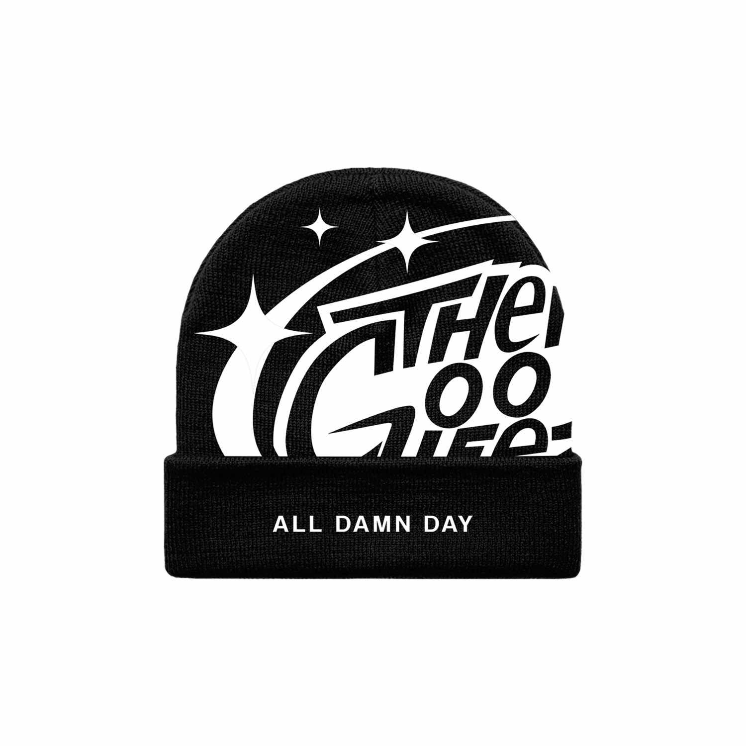 ALL DAMN DAY (BLACK) BEANIE