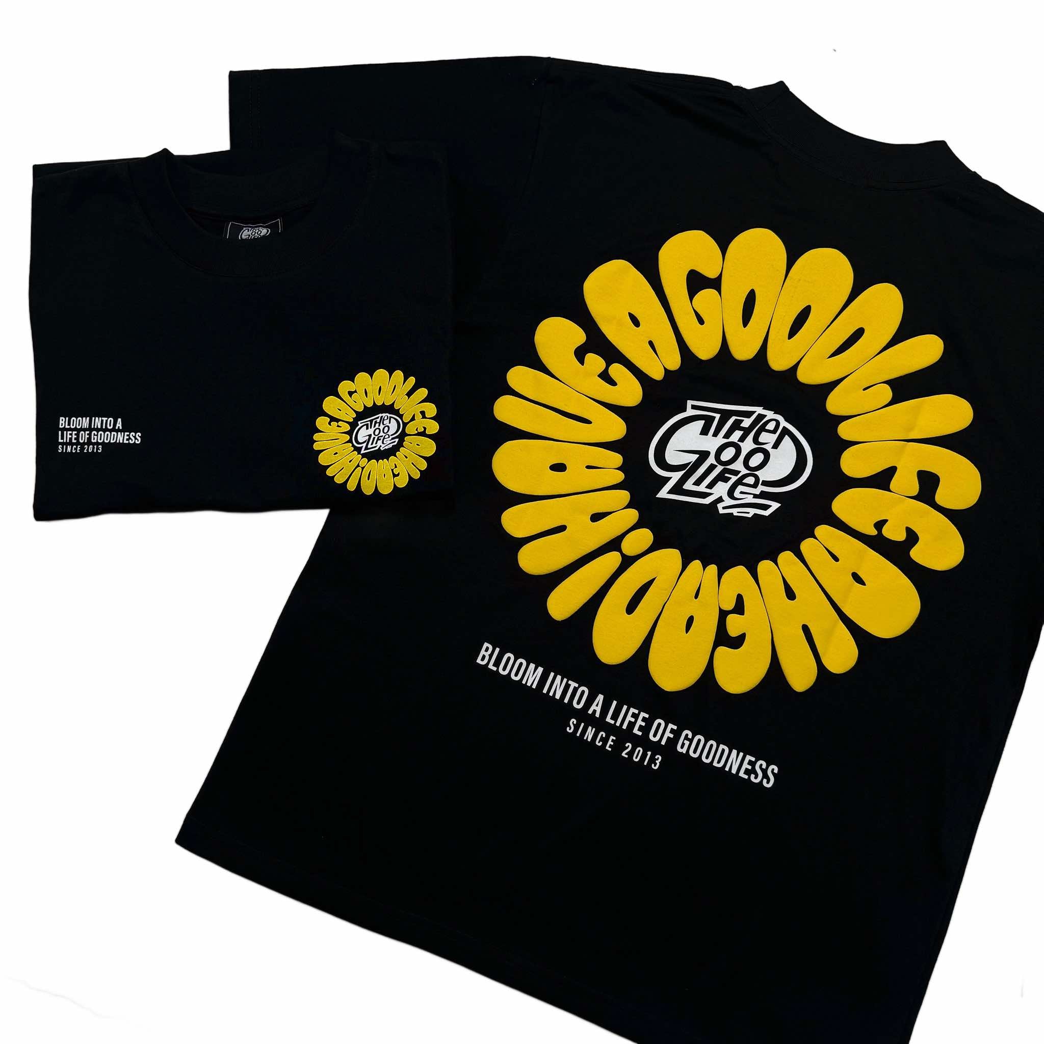 BLOOM (BLACK) T-SHIRT