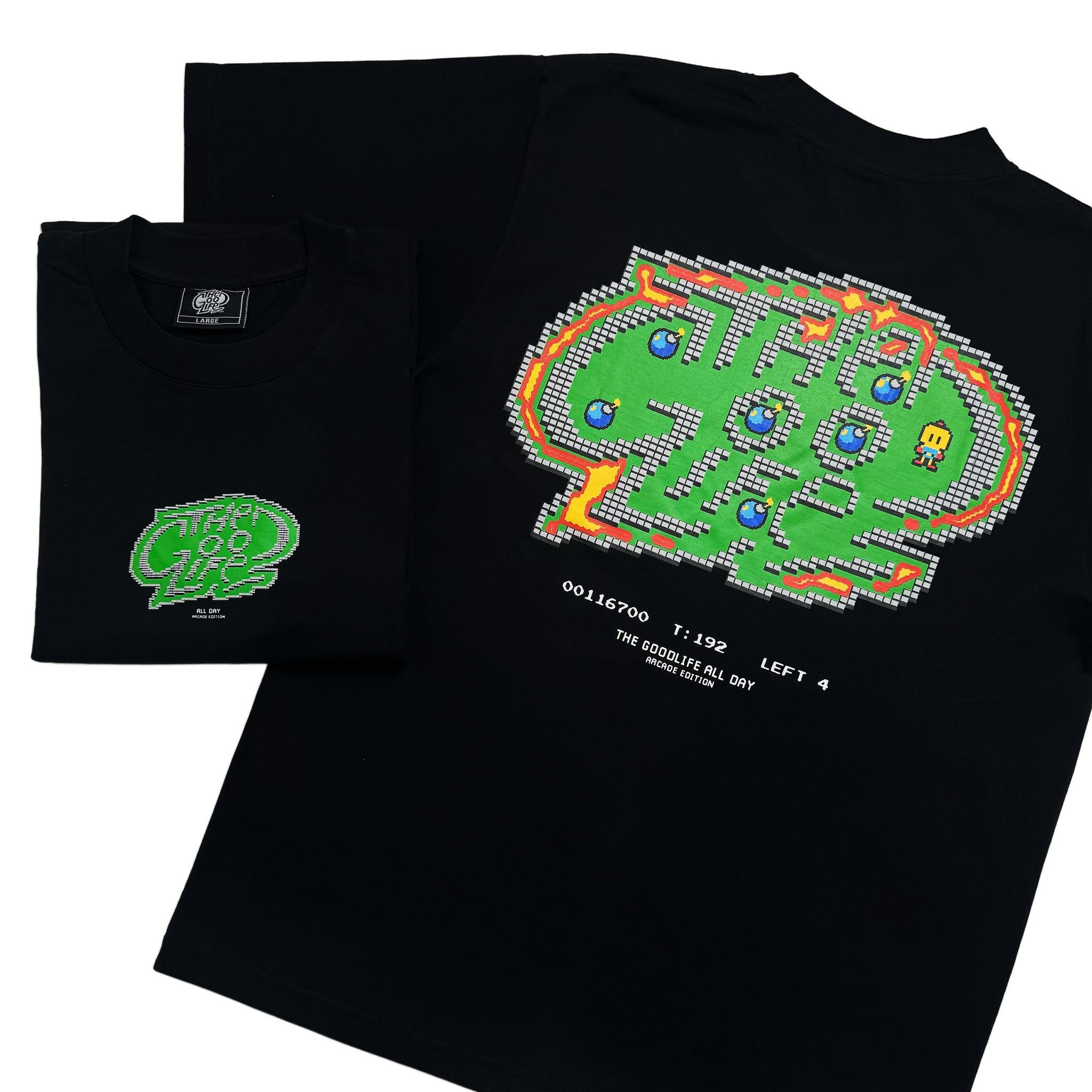 BOMBER (BLACK) T-SHIRT