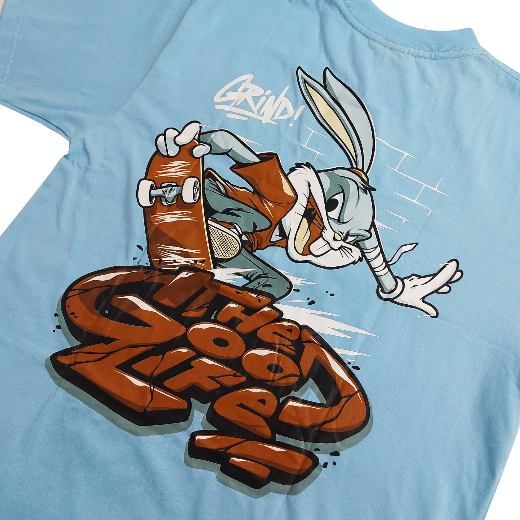 BUNNY (POWDER BLUE) TEE - "TUNE SQUAD v1"