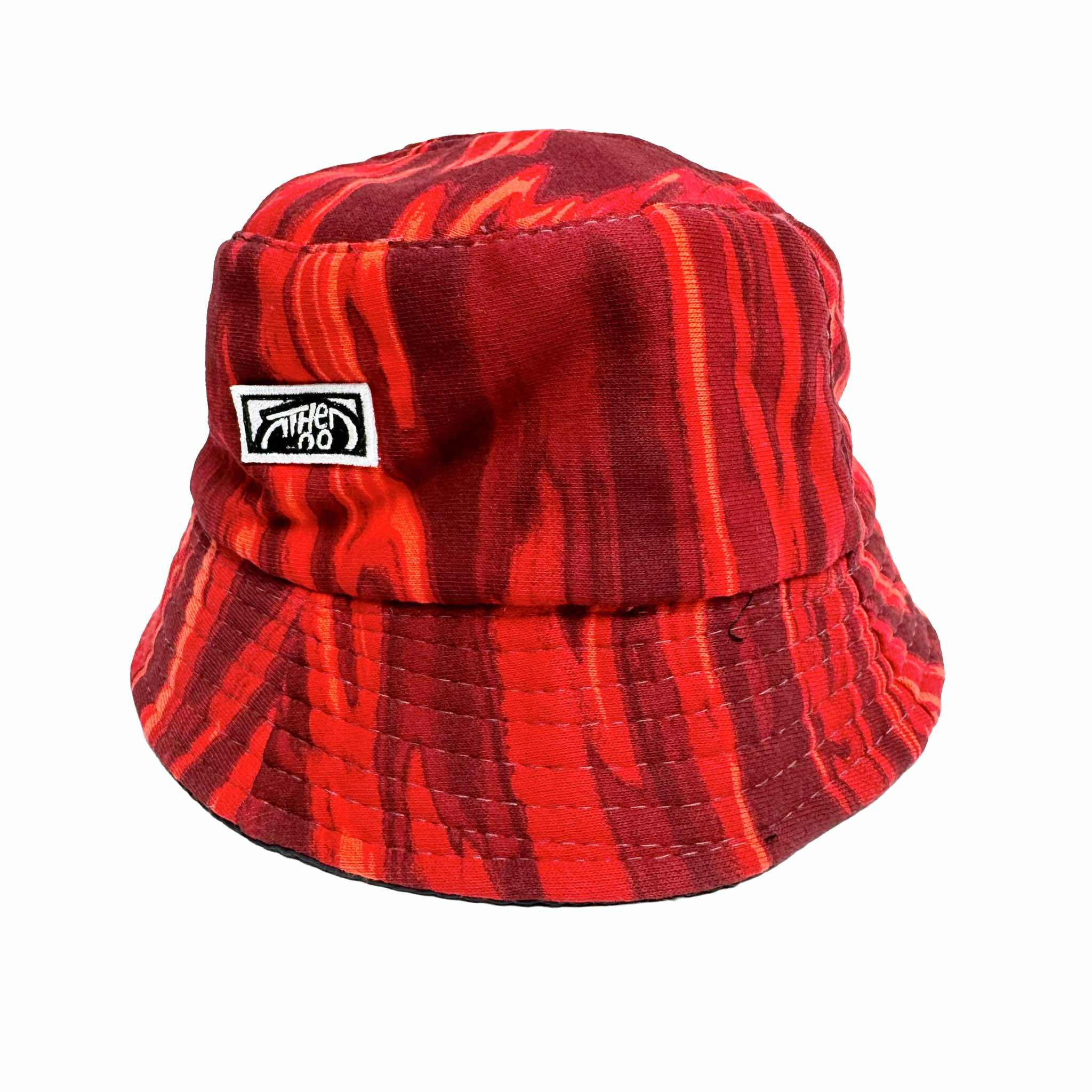 CAMOU (RED) BUCKET HAT