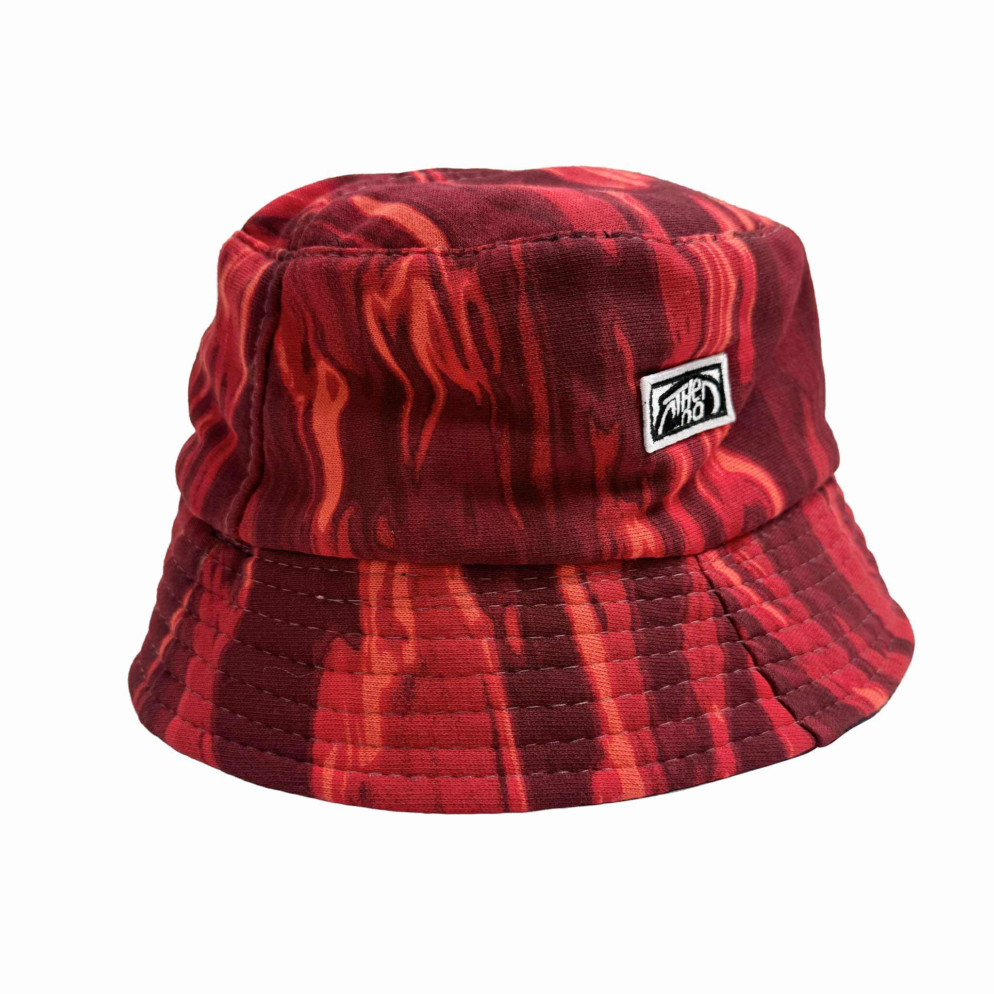 CAMOU (RED) BUCKET HAT