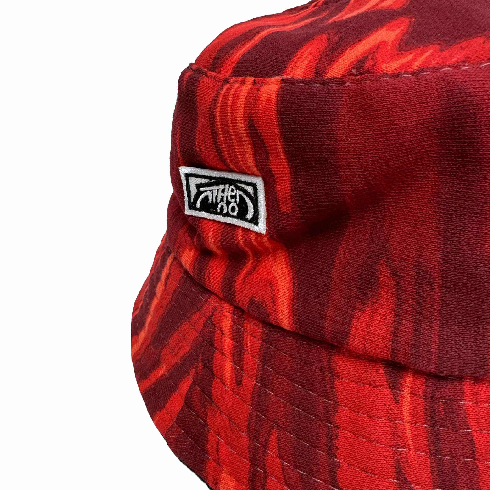 CAMOU (RED) BUCKET HAT