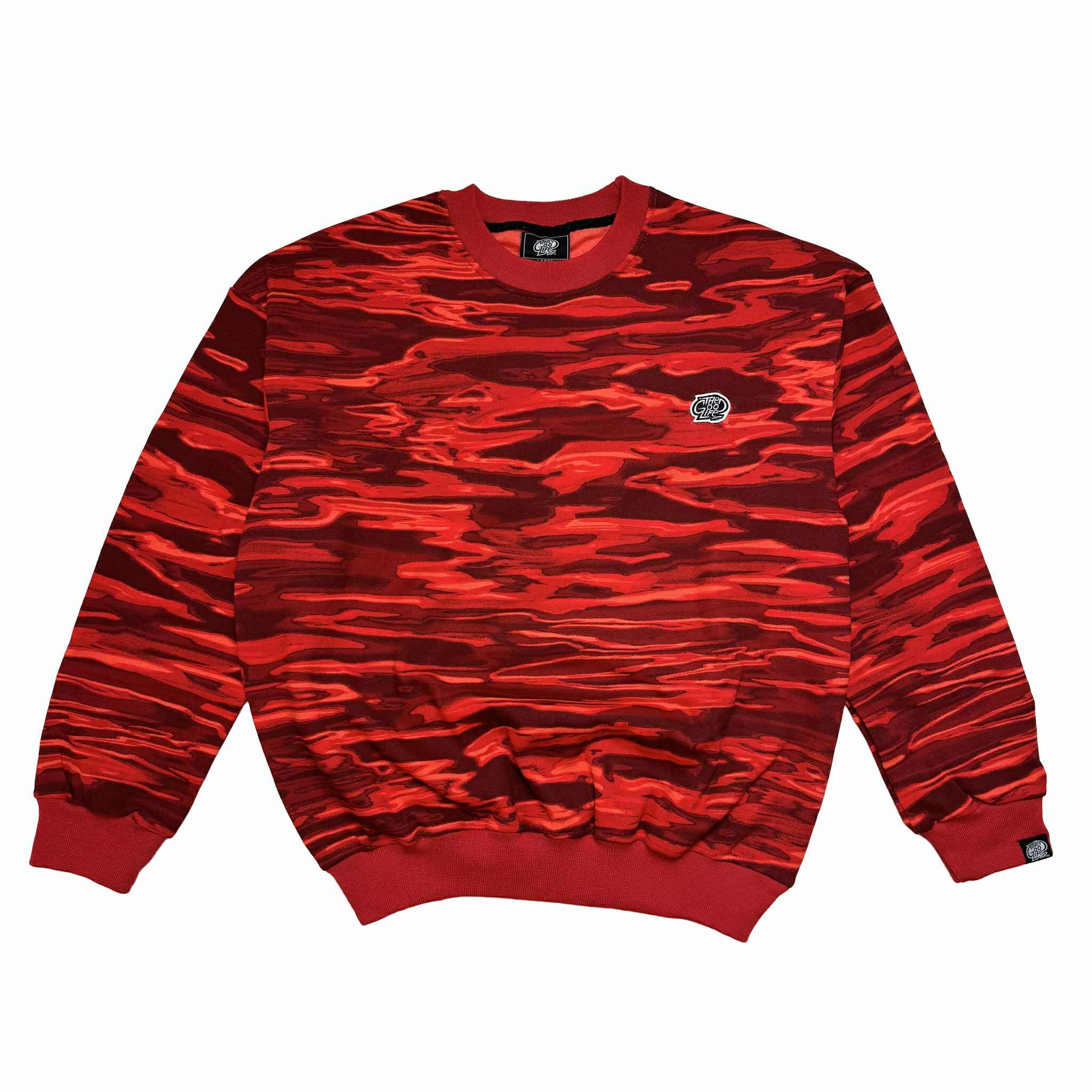 CAMOU (RED) SWEATSHIRT