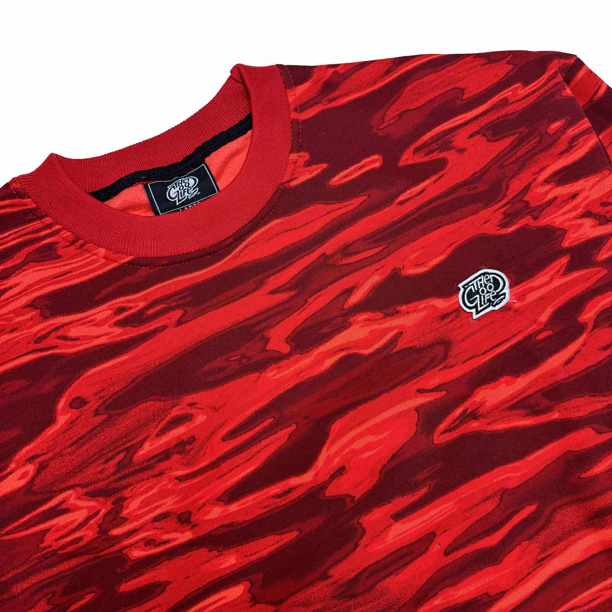 CAMOU (RED) SWEATSHIRT