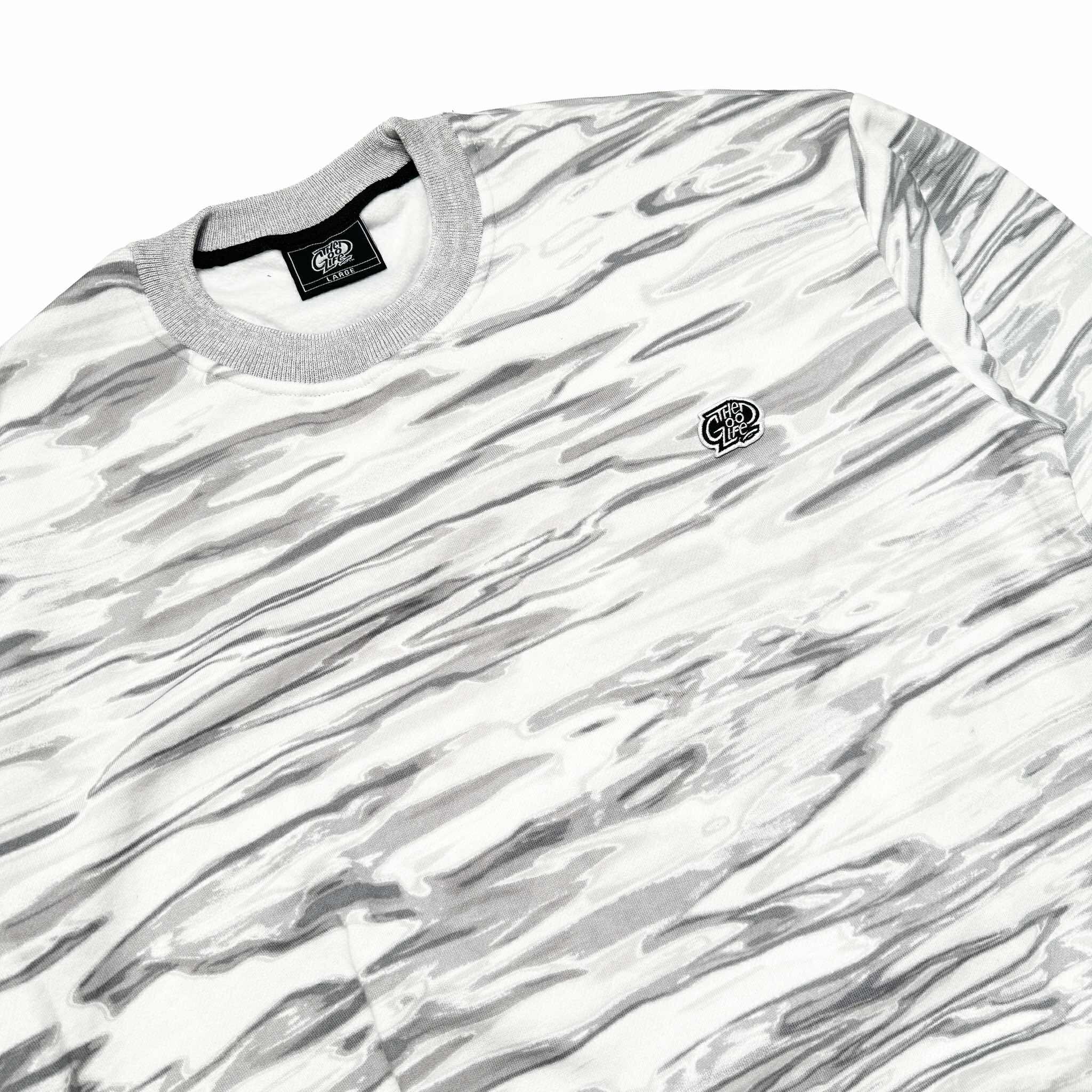 CAMOU (WHITE) SWEATSHIRT