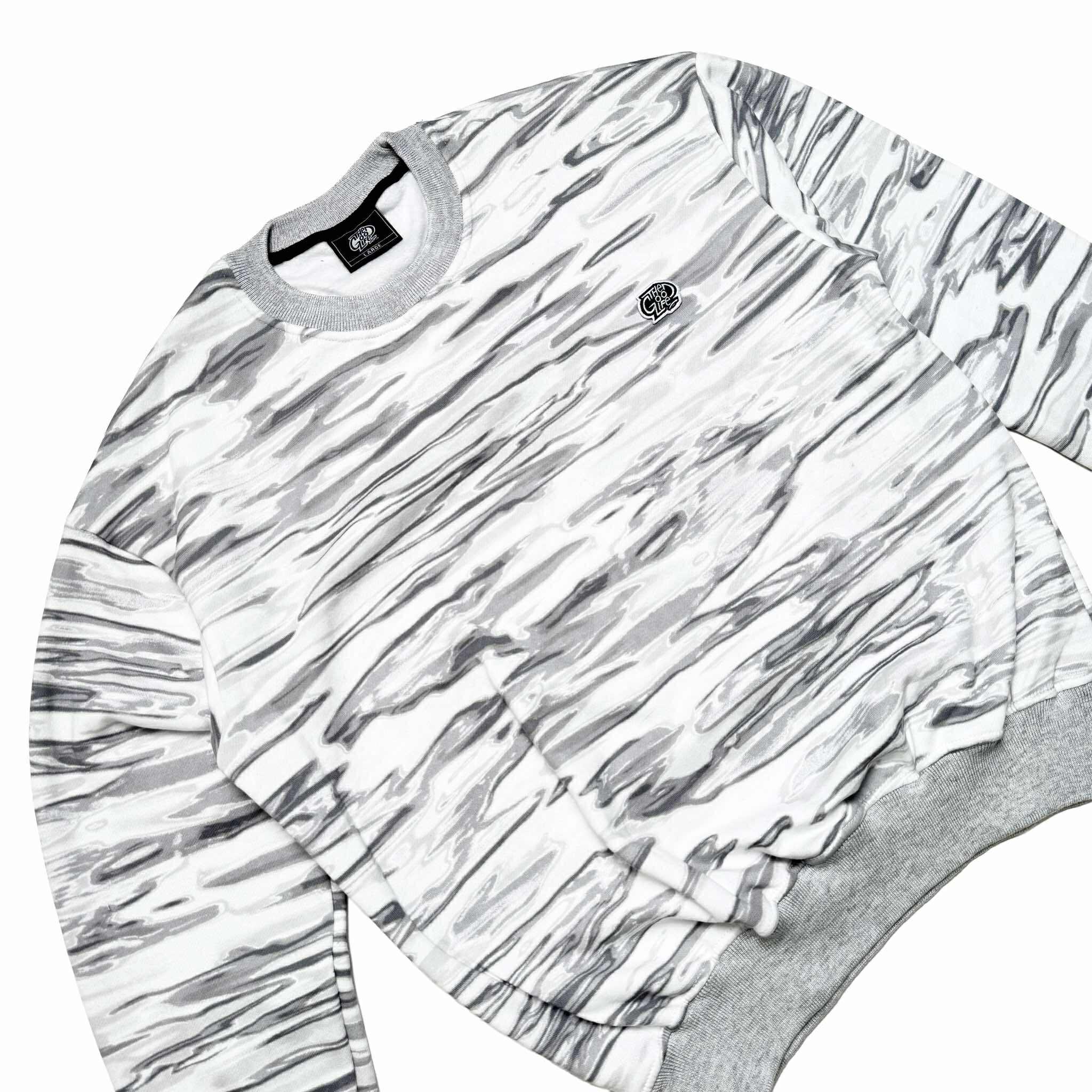 CAMOU (WHITE) SWEATSHIRT