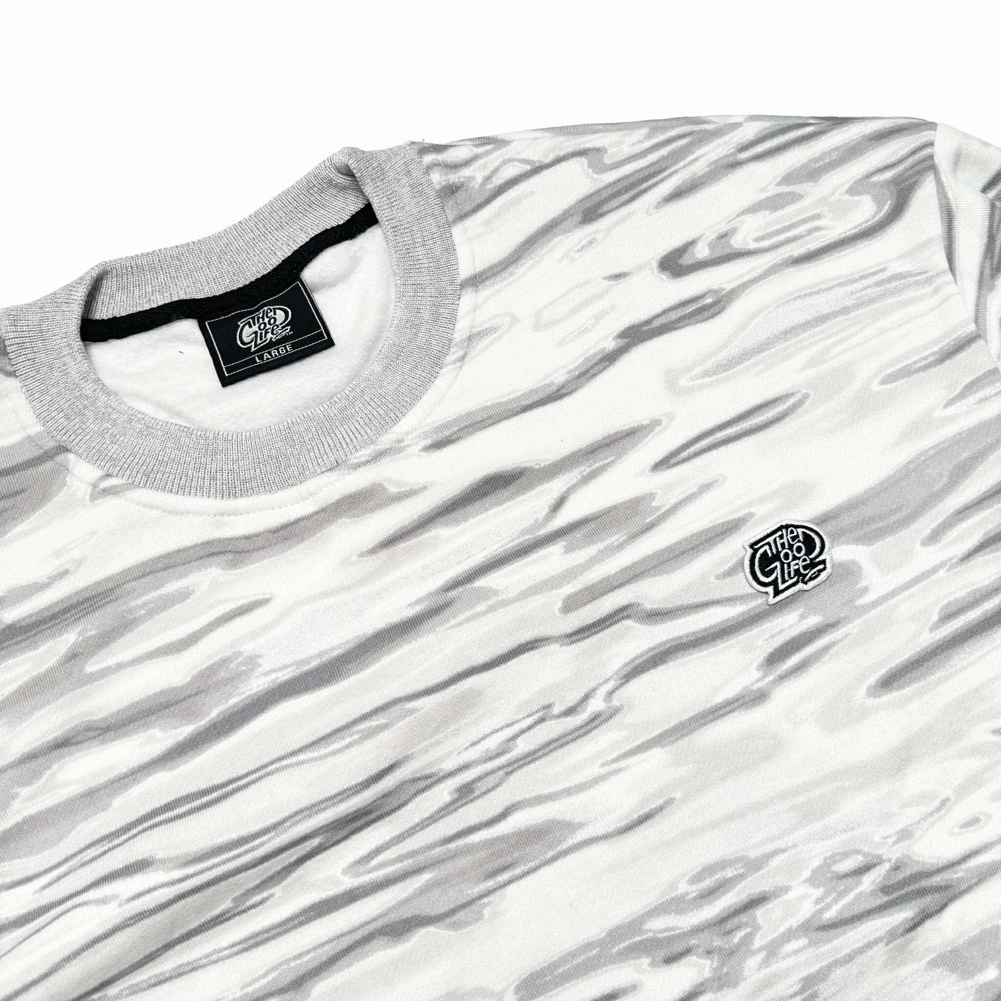 CAMOU (WHITE) SWEATSHIRT