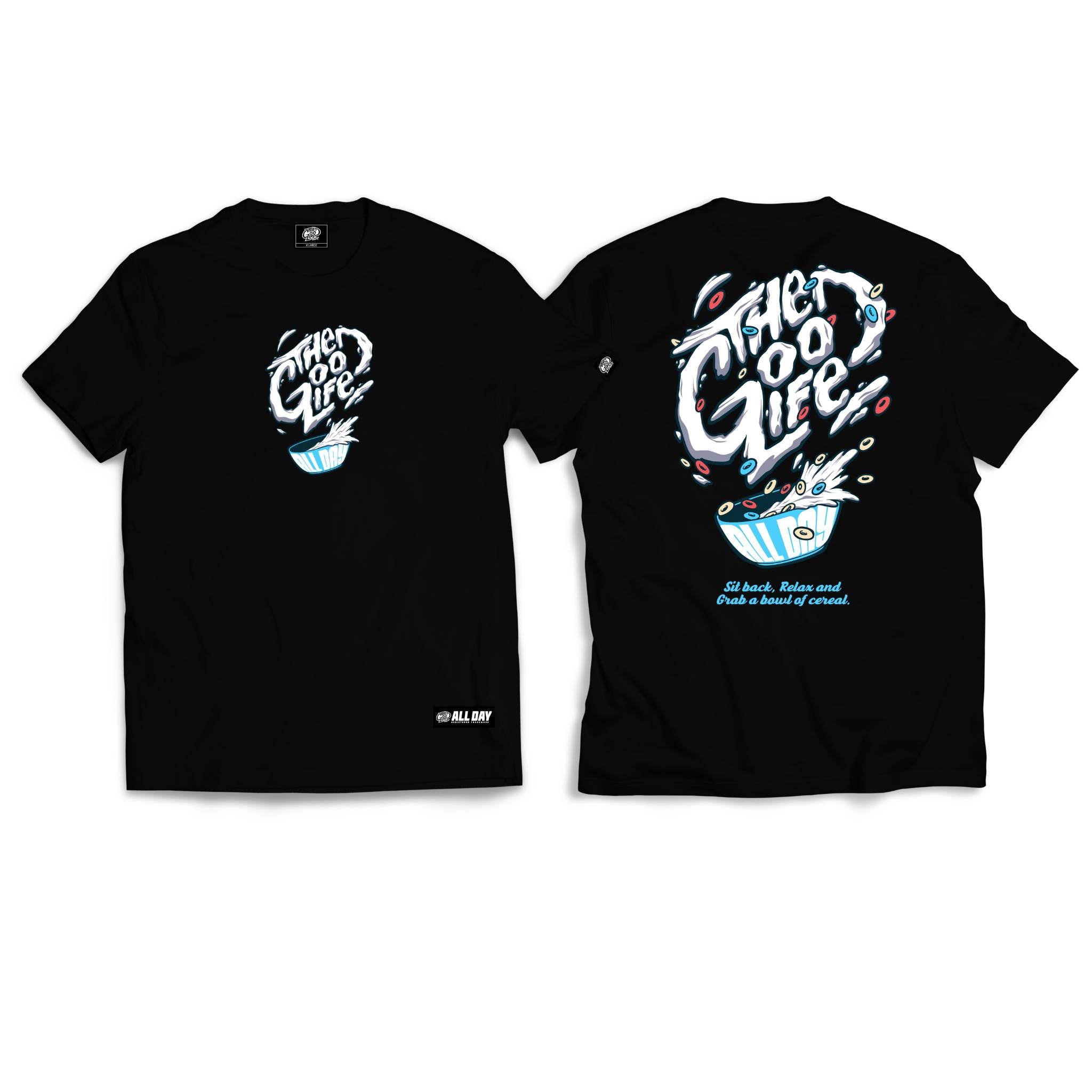 CEREALS (BLACK) T-SHIRT