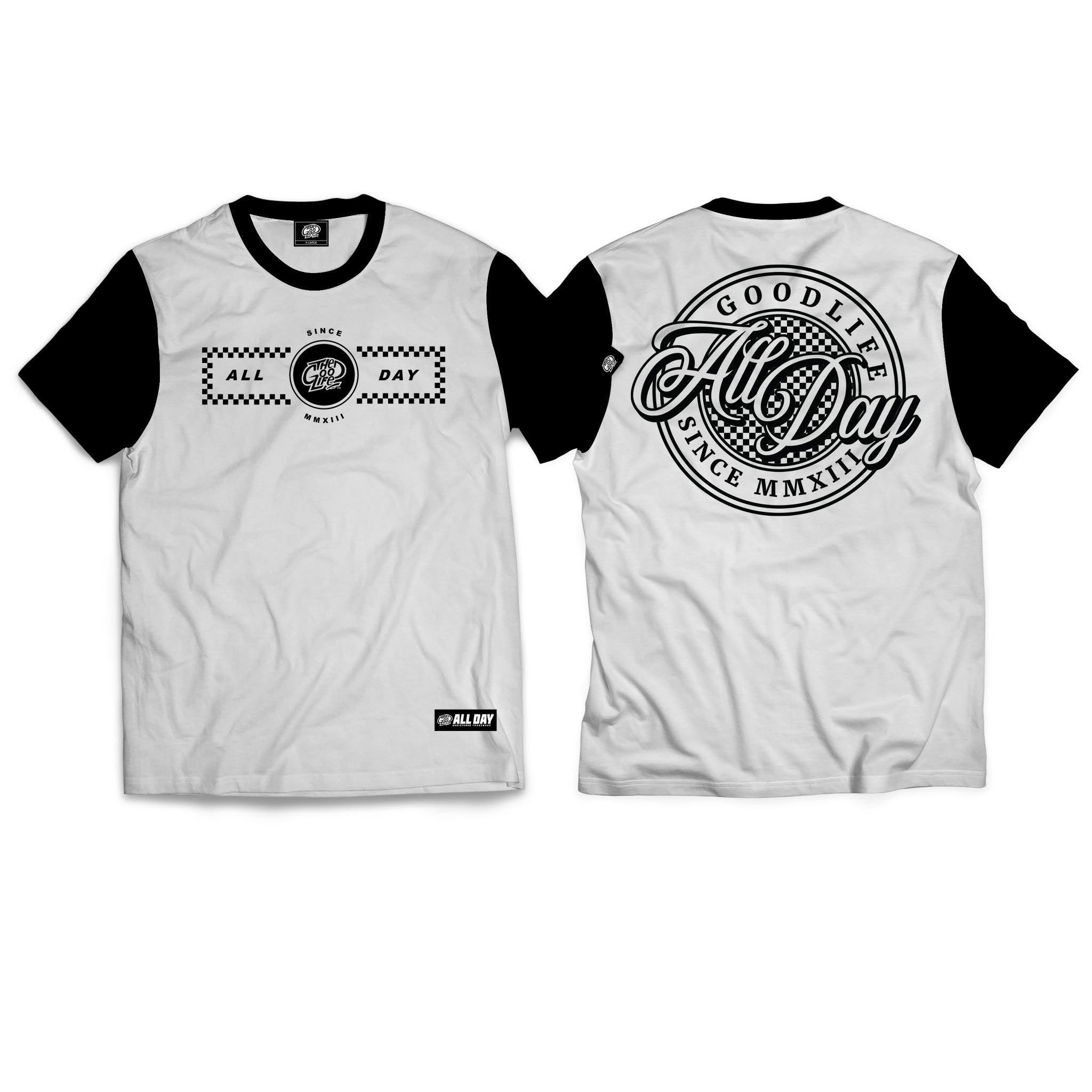 CHECKERED (2TONE) T-SHIRT