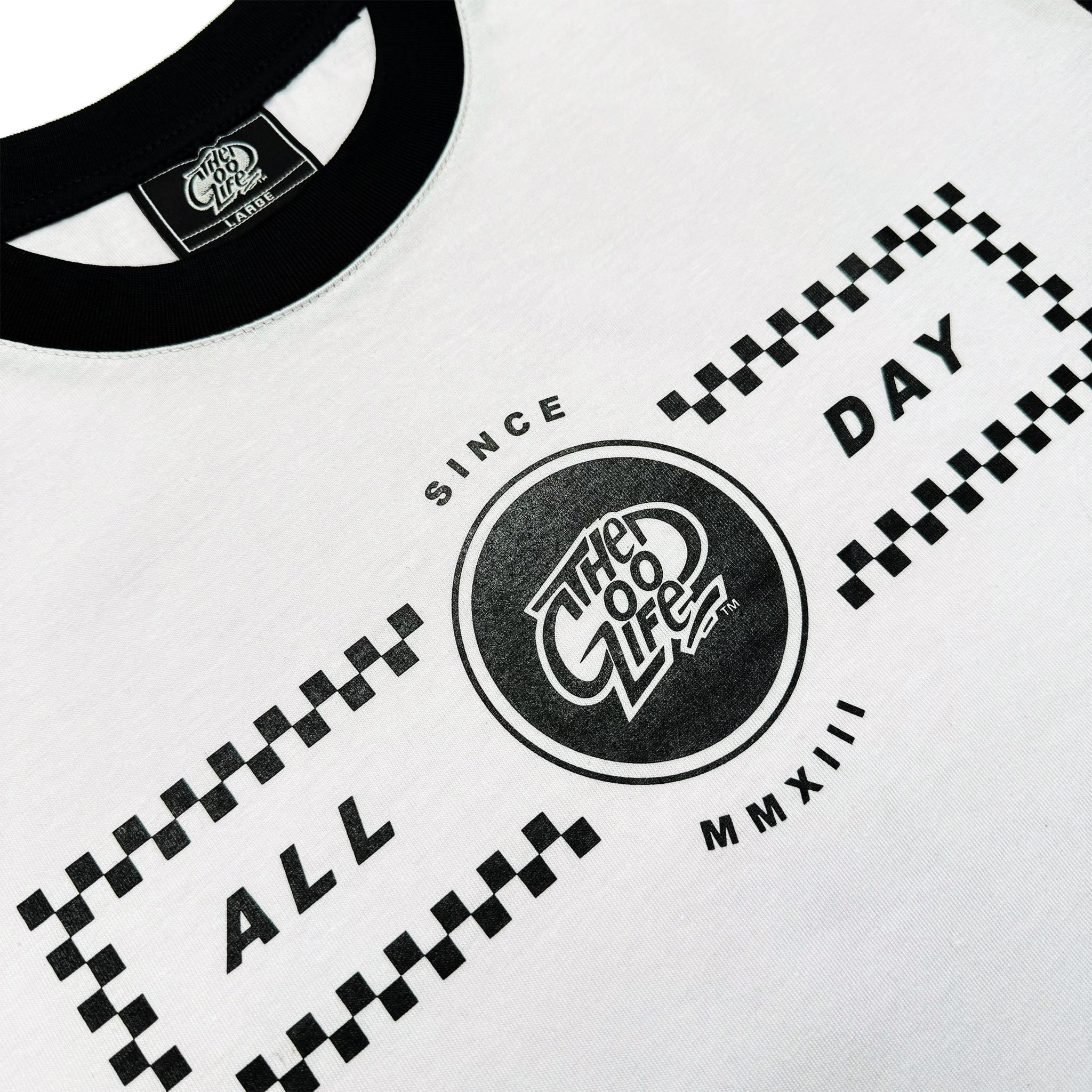 CHECKERED (2TONE) T-SHIRT