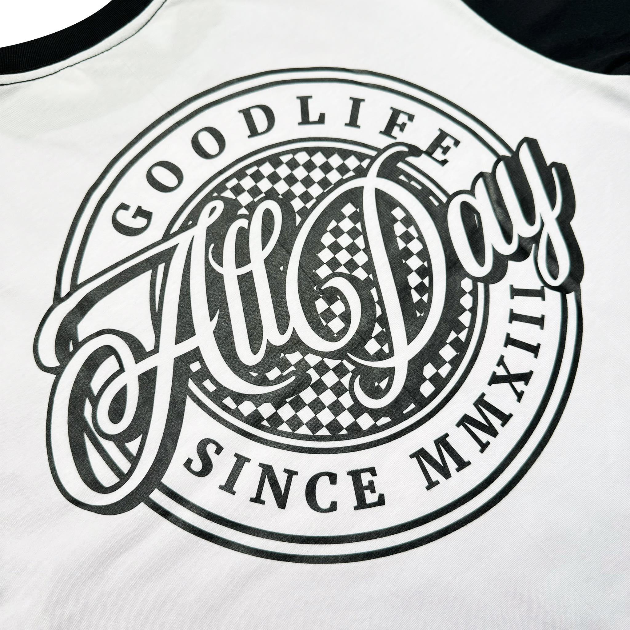 CHECKERED (2TONE) T-SHIRT