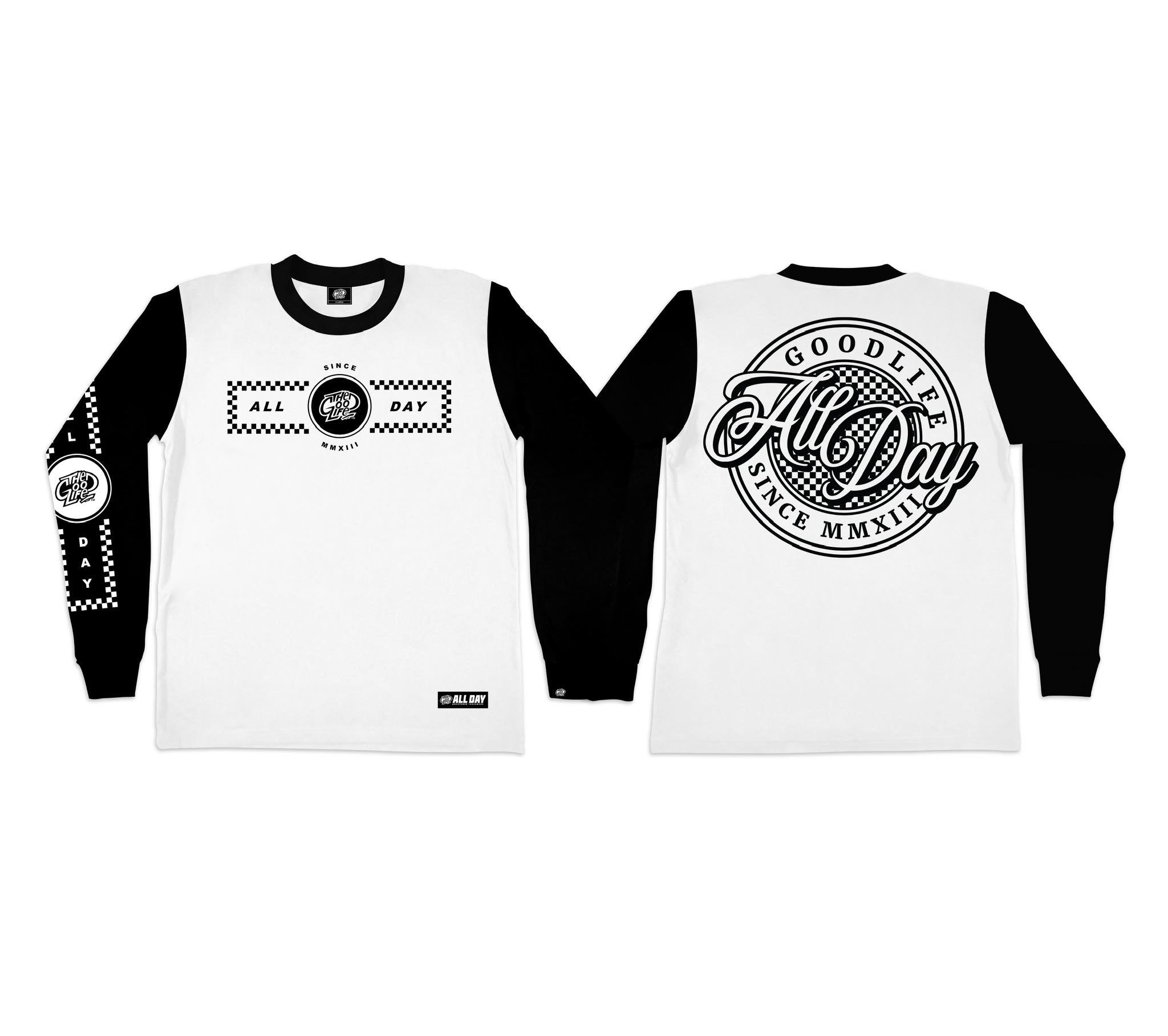 CHECKERED (2TONE) CREWNECK