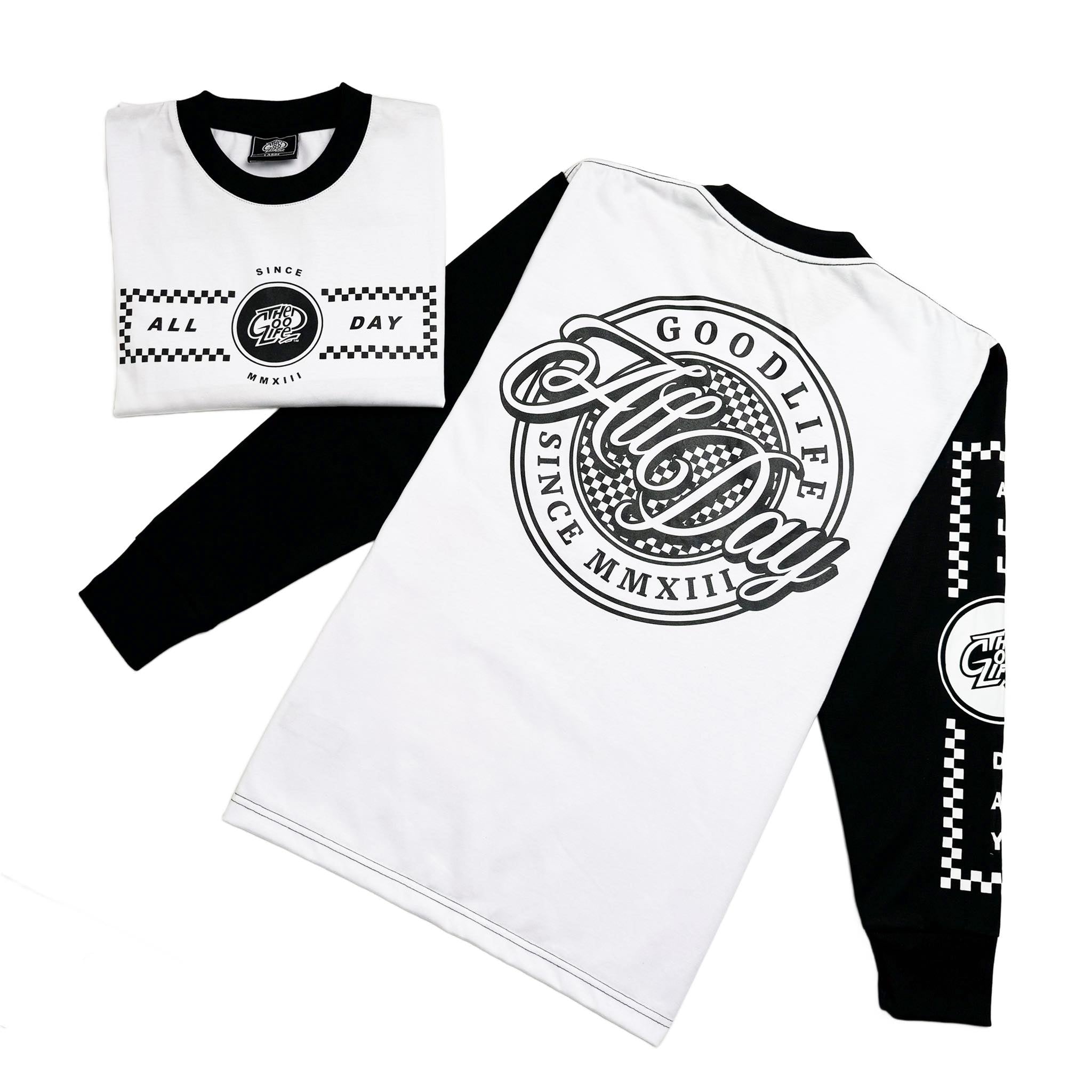 CHECKERED (2TONE) CREWNECK