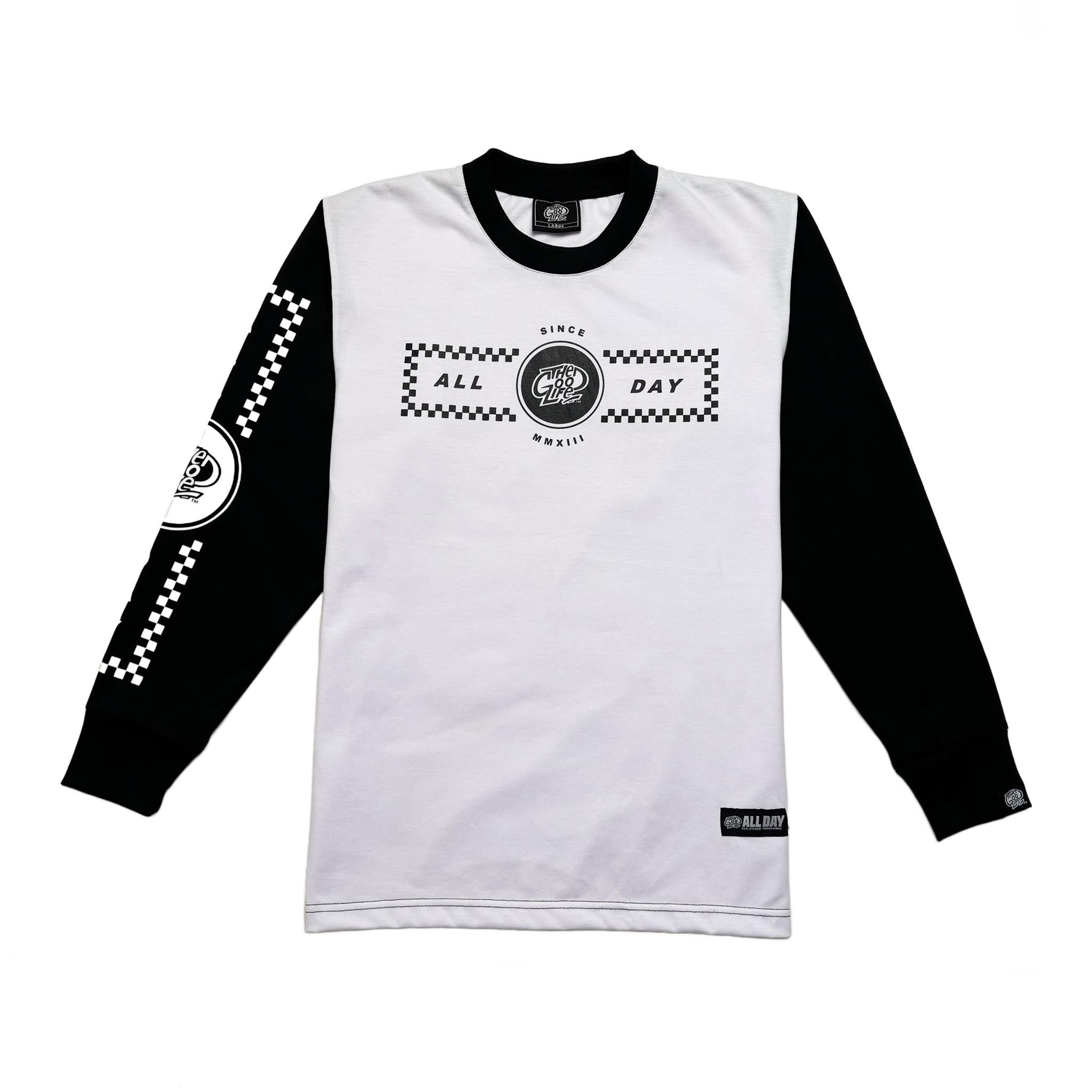 CHECKERED (2TONE) CREWNECK