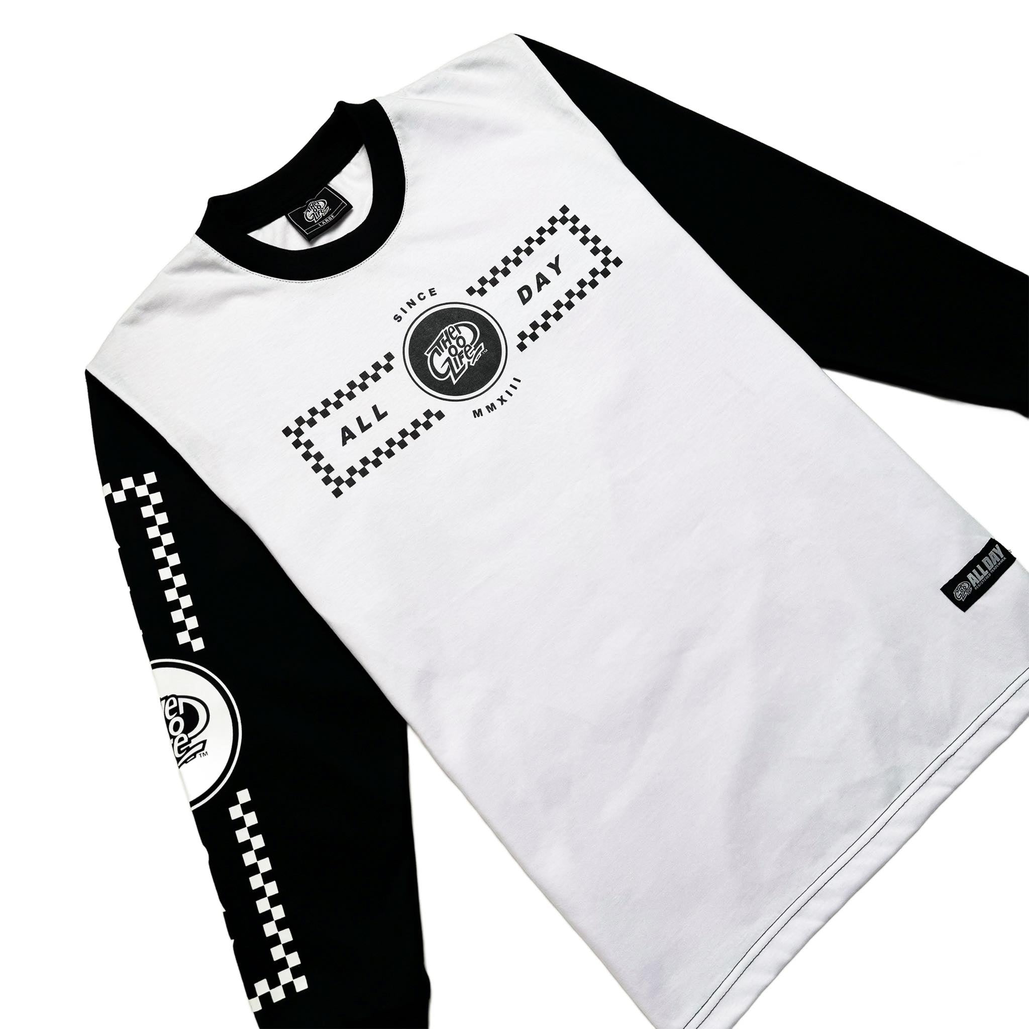 CHECKERED (2TONE) CREWNECK