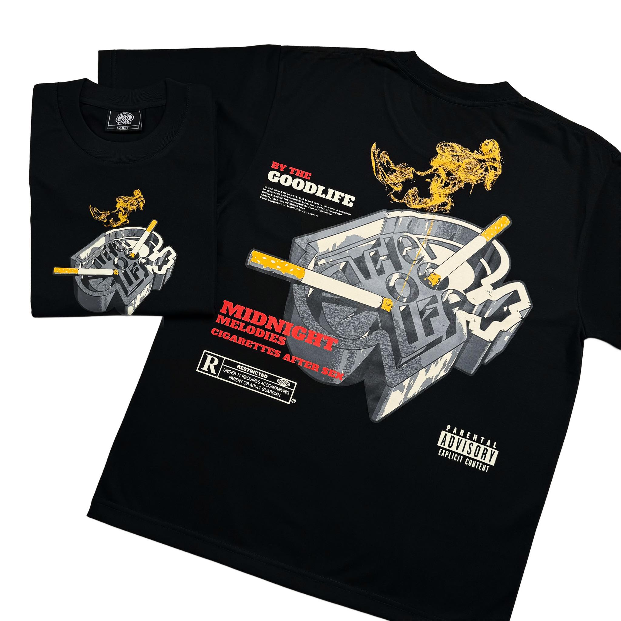 CIGARETTE (BLACK) T-SHIRT