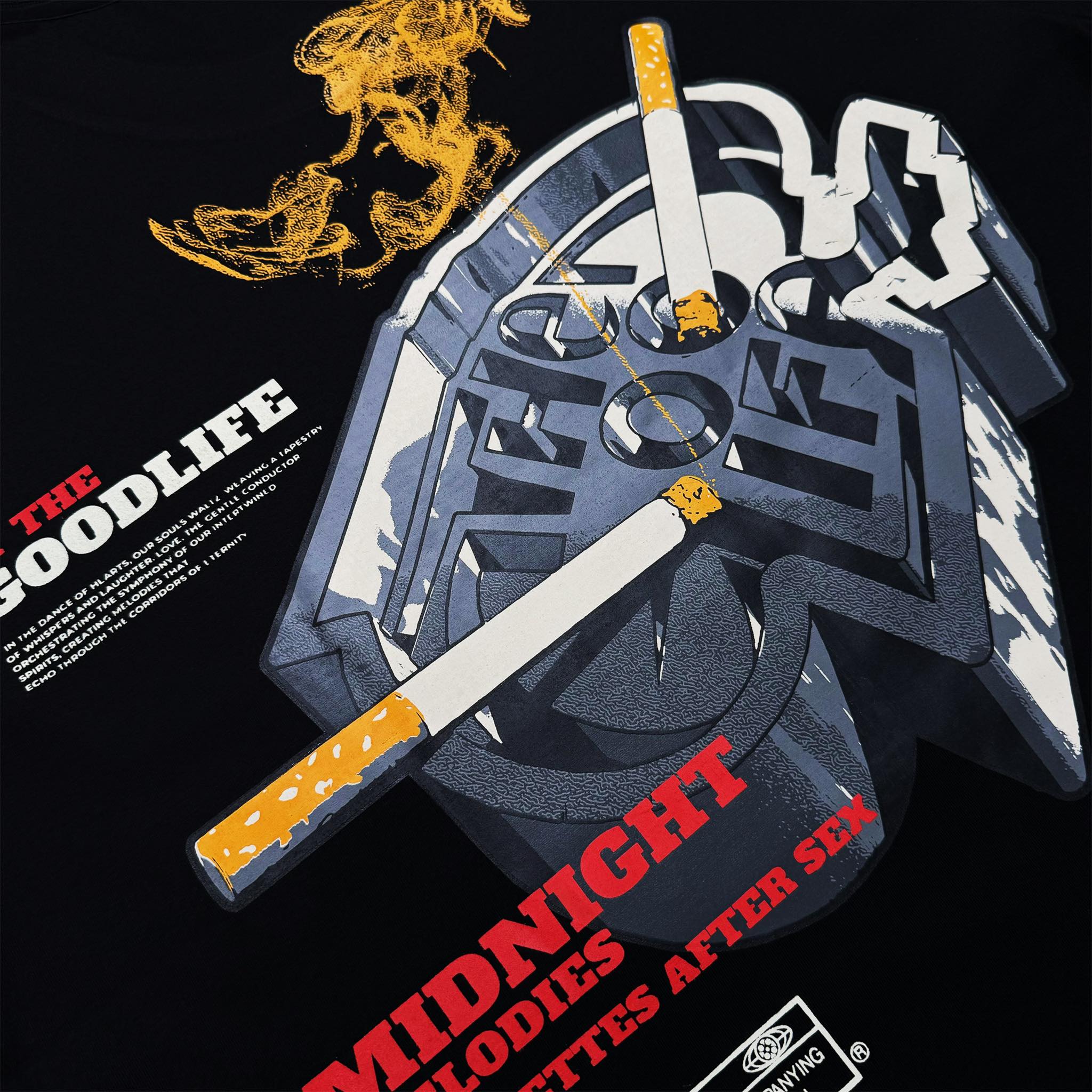 CIGARETTE (BLACK) T-SHIRT