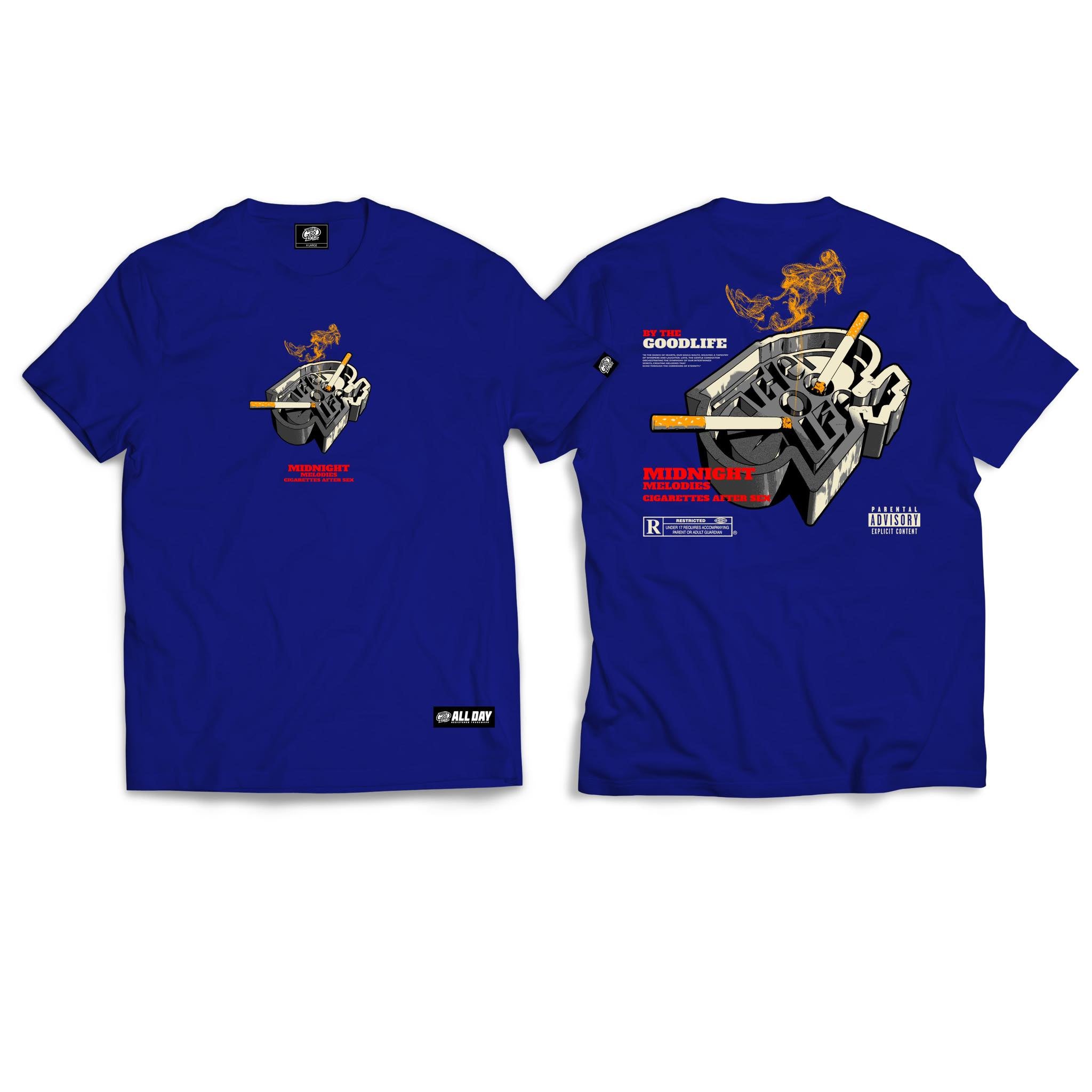 CIGARETTE (BLUE) T-SHIRT