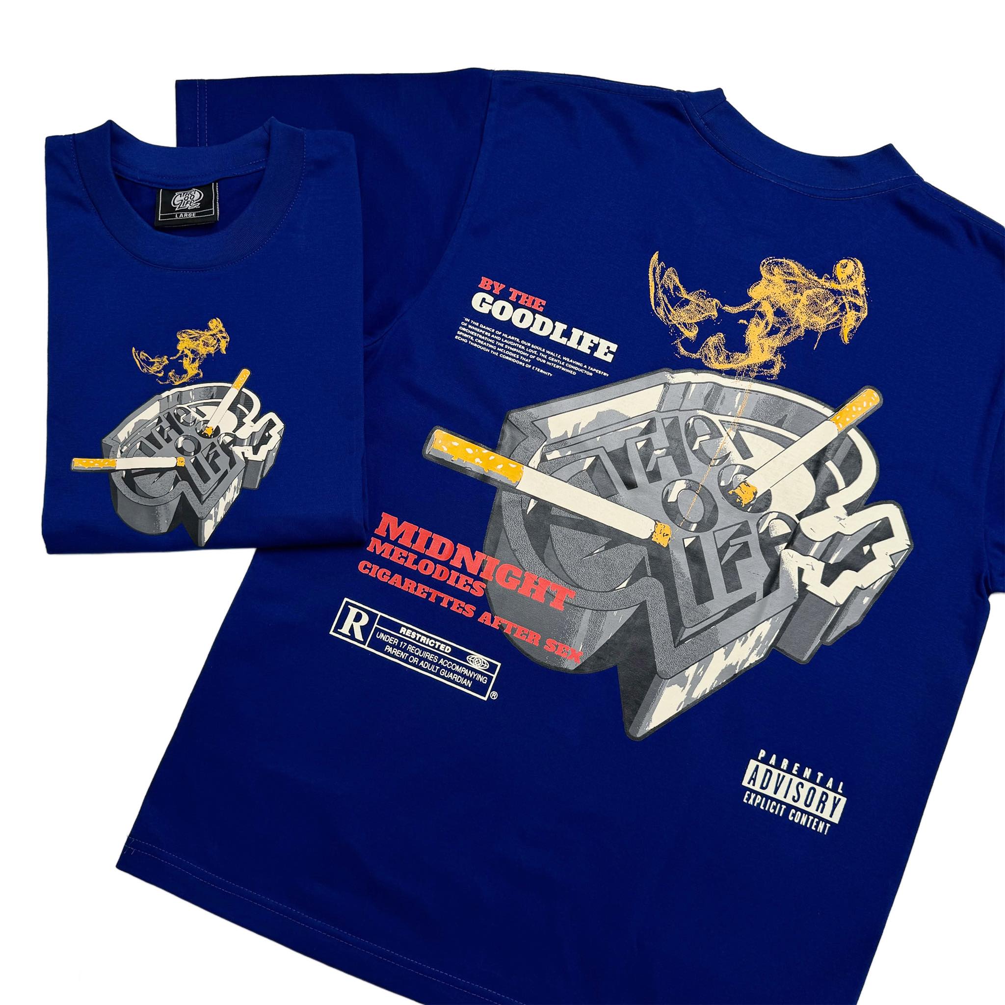 CIGARETTE (BLUE) T-SHIRT