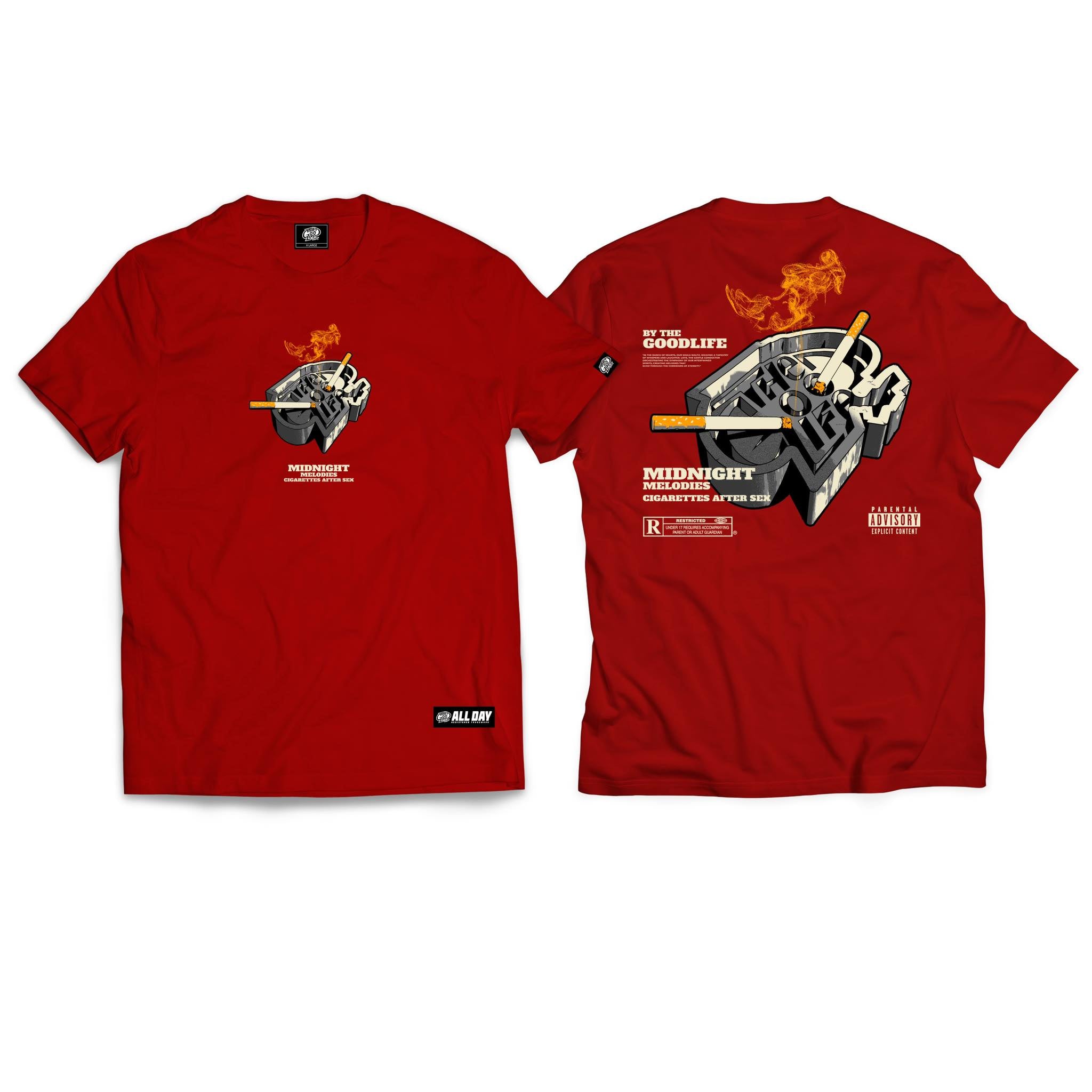 CIGARETTE (RED) T-SHIRT