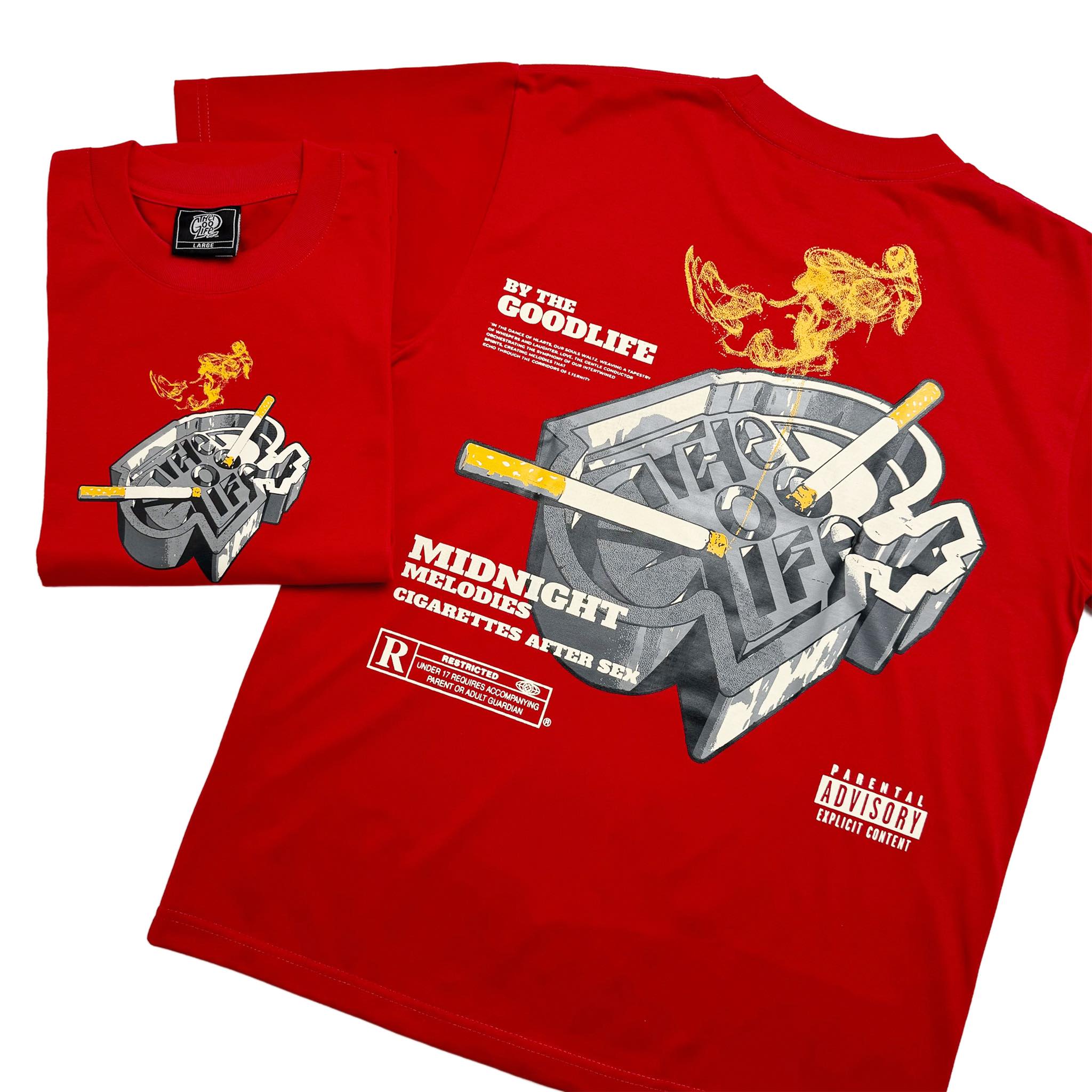 CIGARETTE (RED) T-SHIRT
