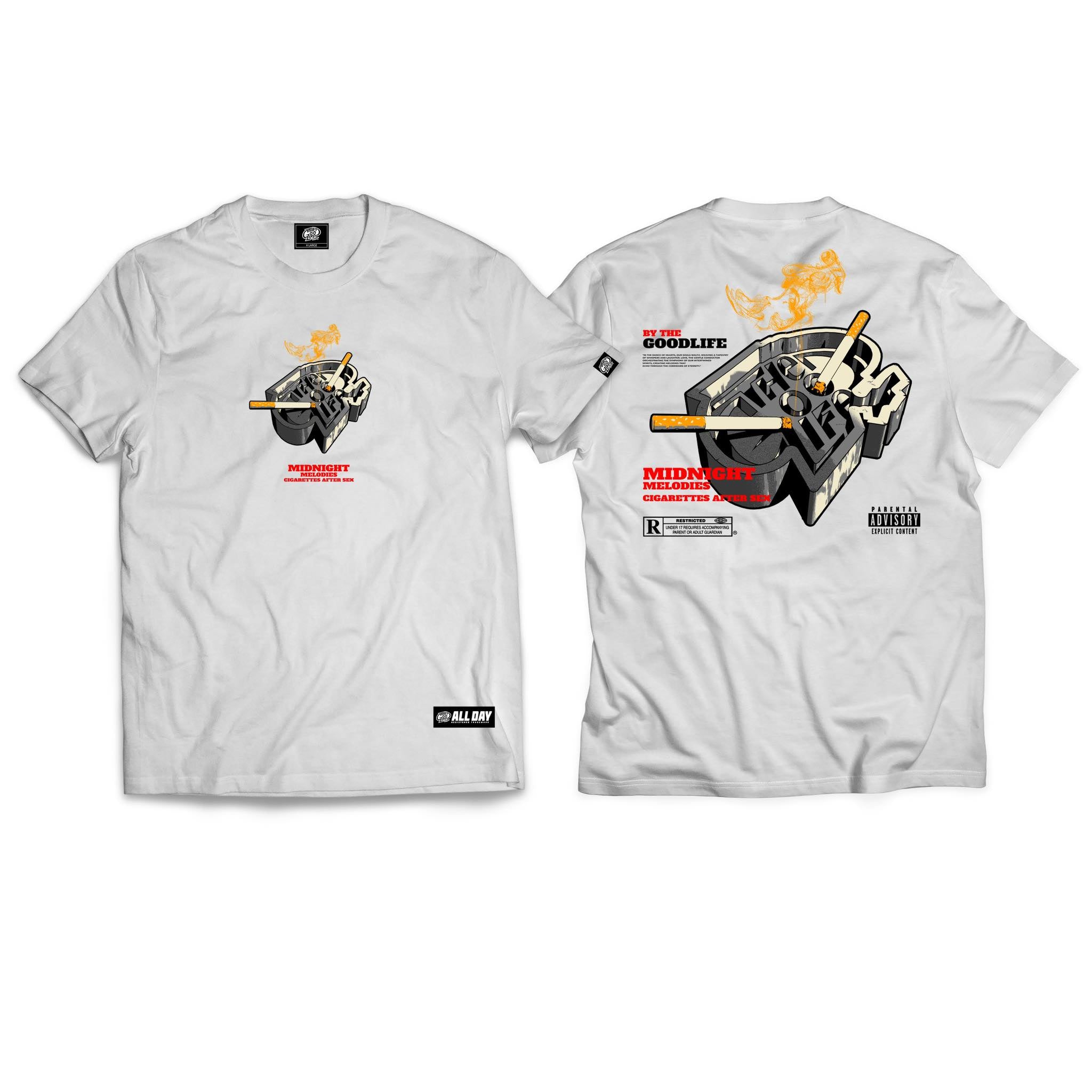 CIGARETTE (WHITE) T-SHIRT