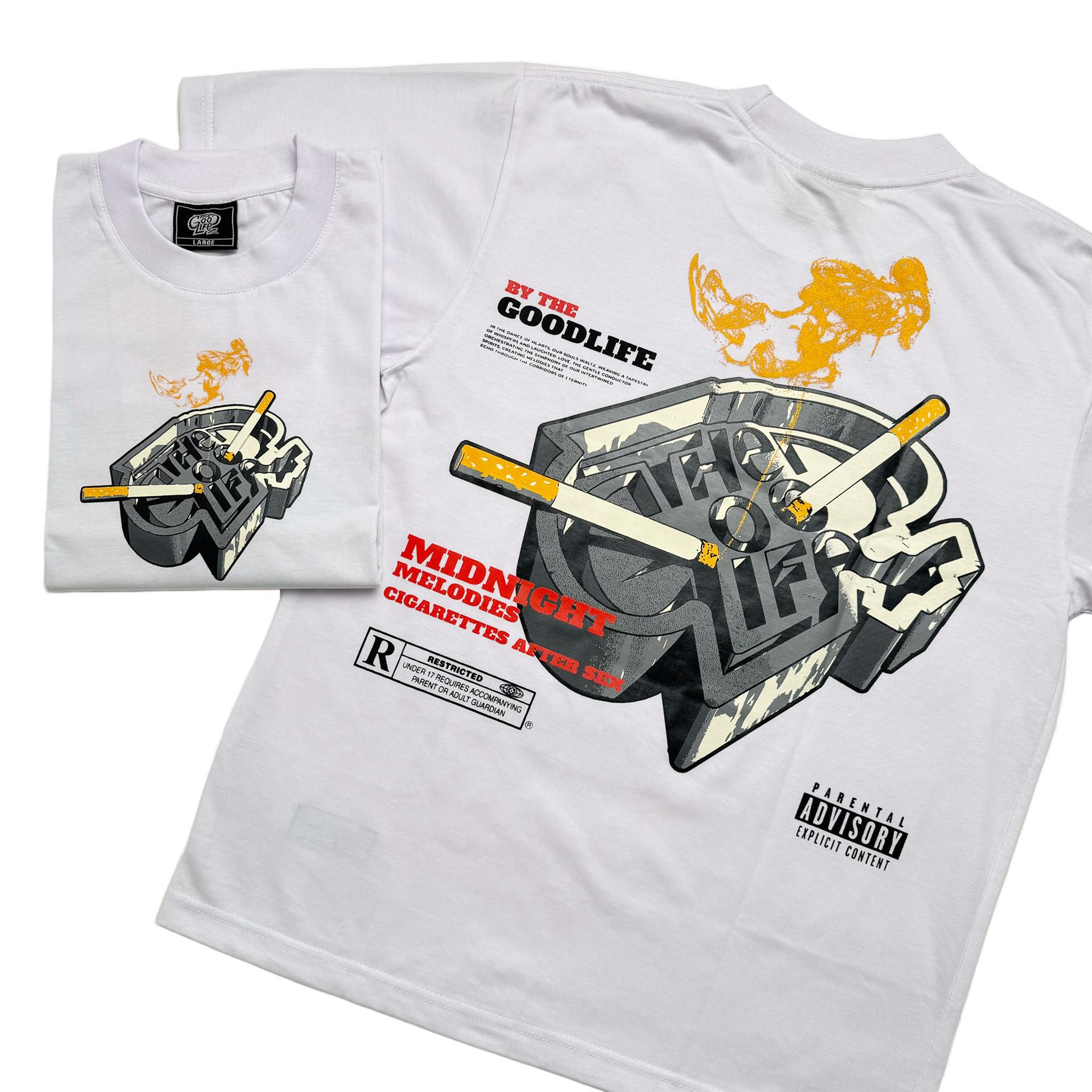 CIGARETTE (WHITE) T-SHIRT