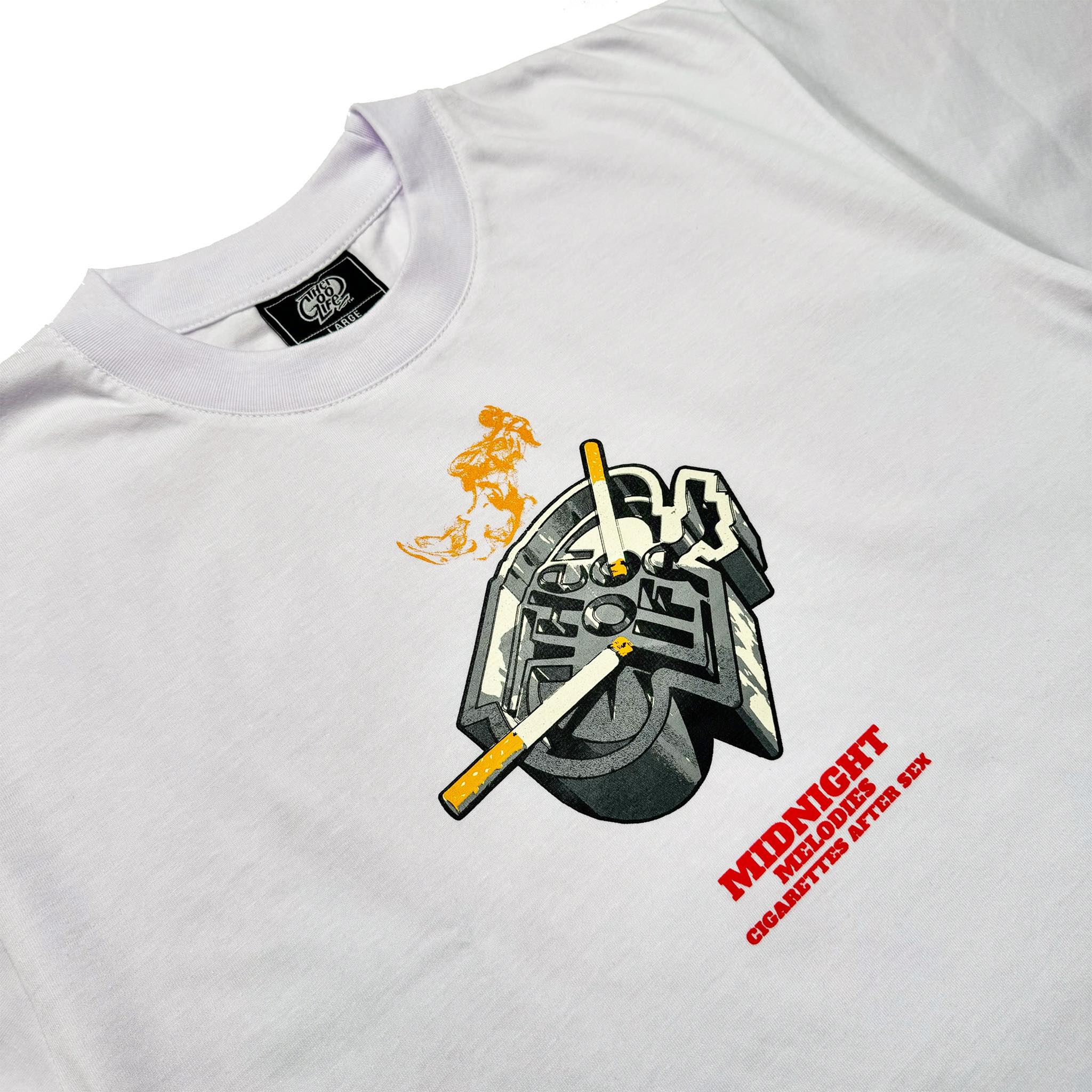 CIGARETTE (WHITE) T-SHIRT