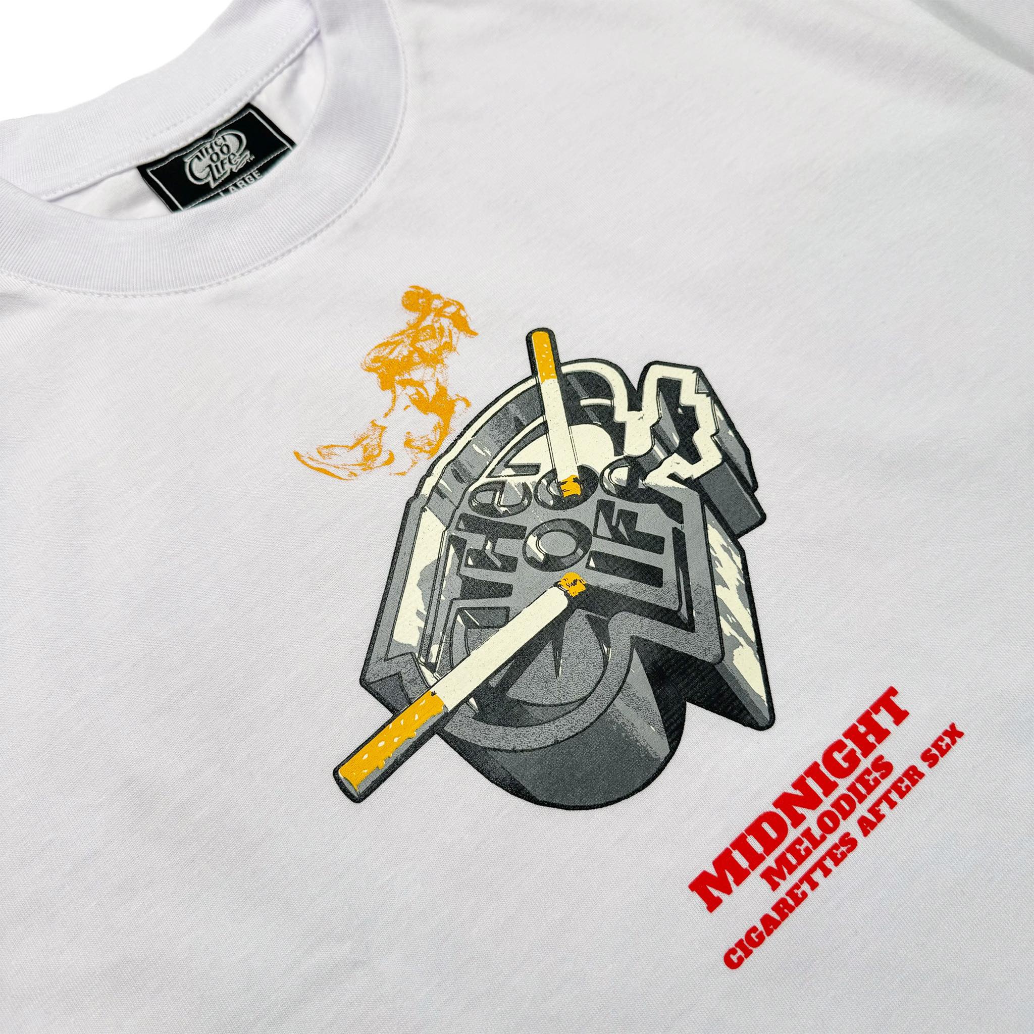 CIGARETTE (WHITE) T-SHIRT