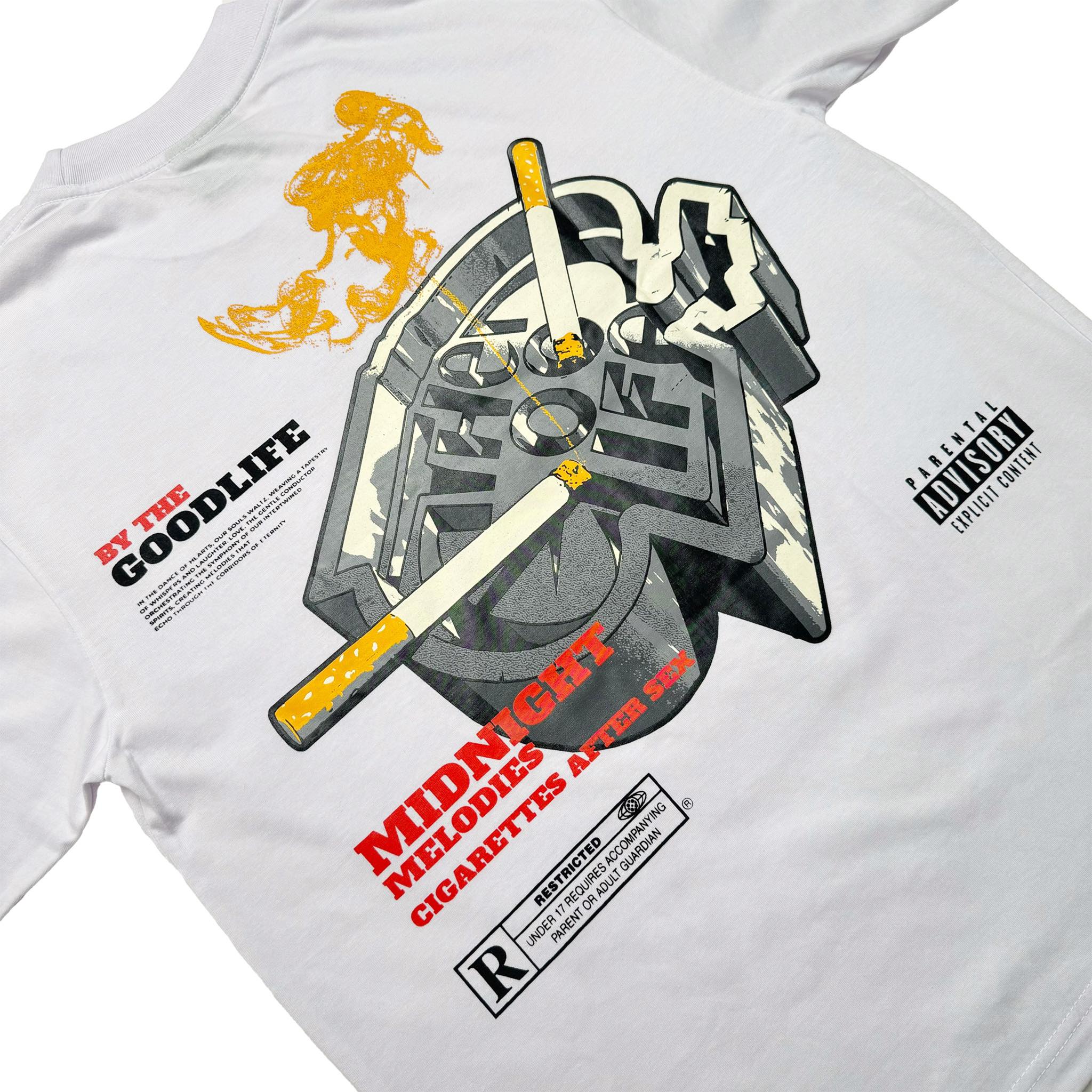 CIGARETTE (WHITE) T-SHIRT