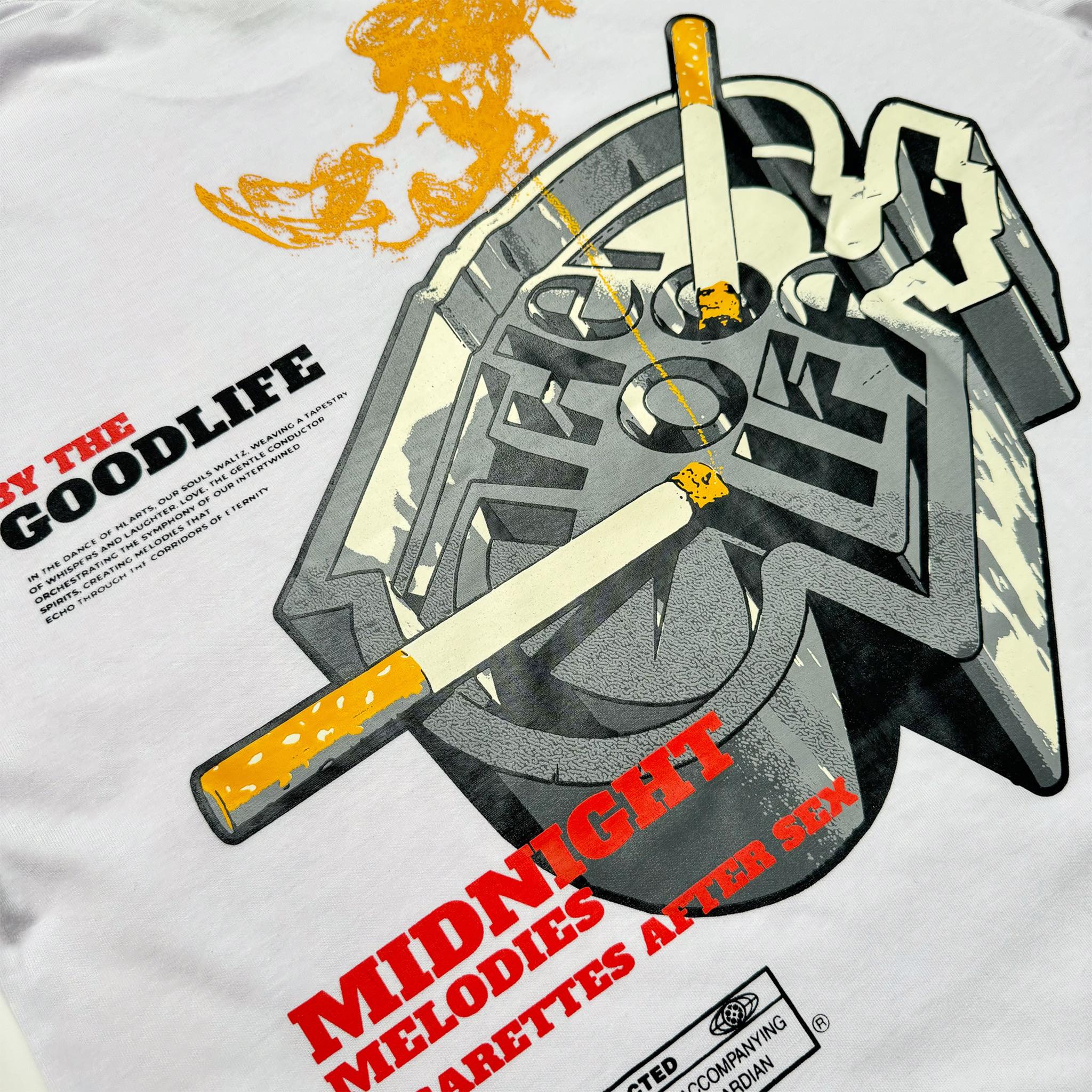 CIGARETTE (WHITE) T-SHIRT
