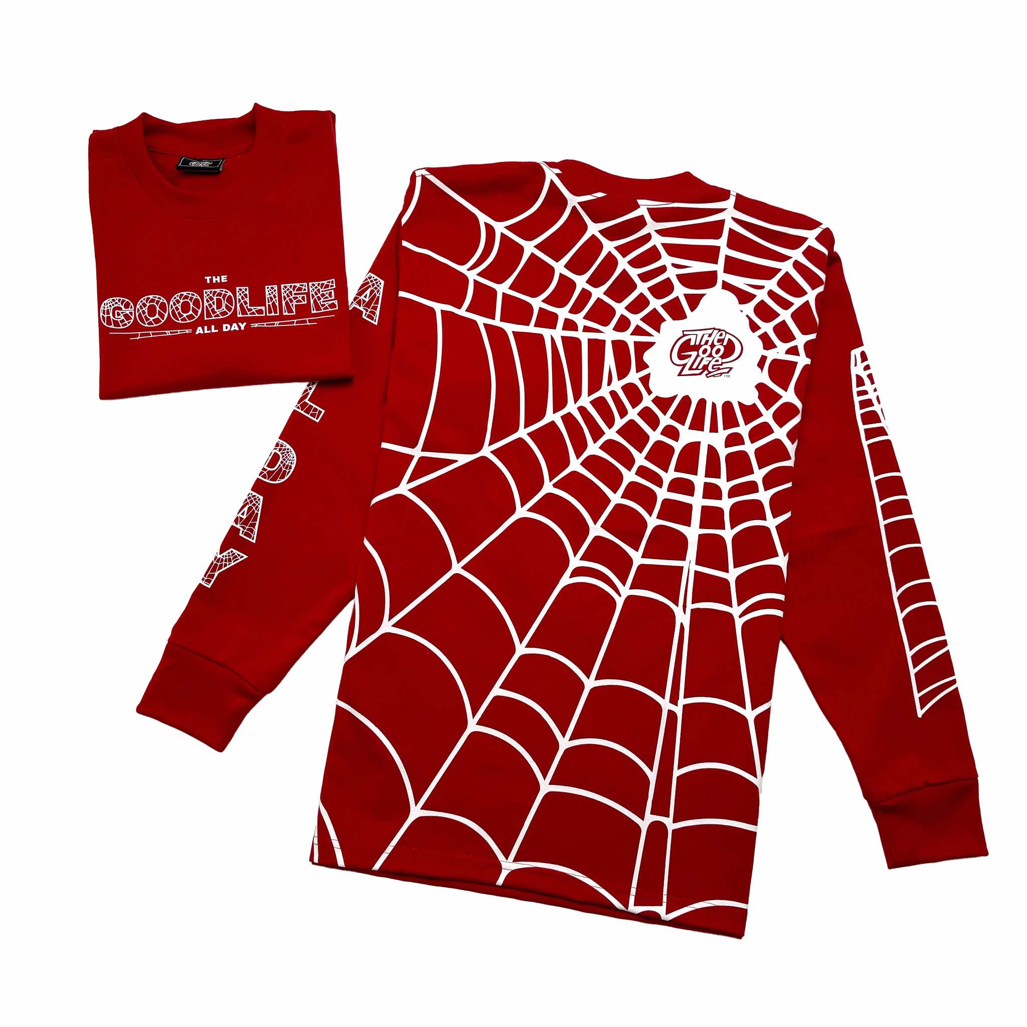 COBWEB (RED) CREWNECK