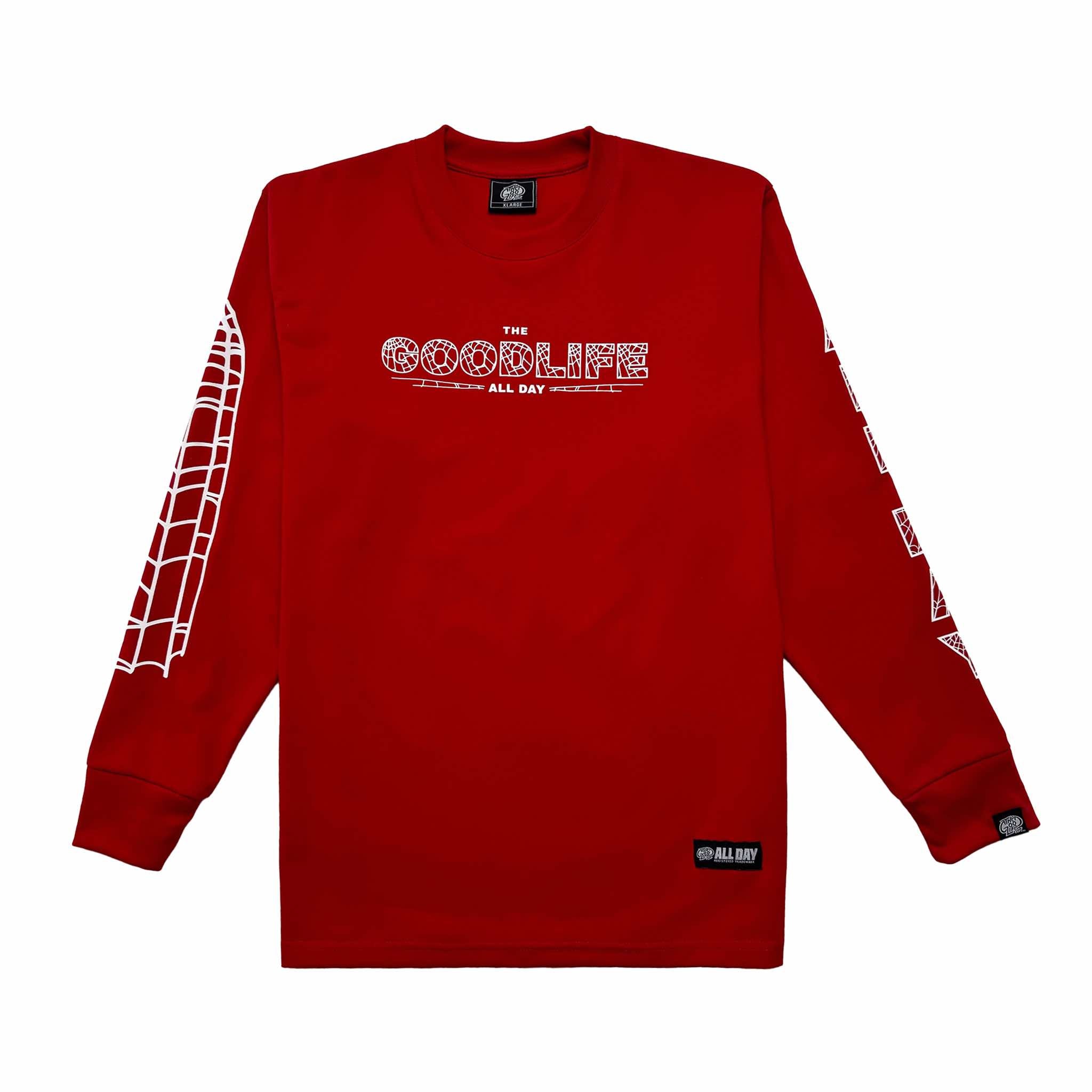 COBWEB (RED) CREWNECK