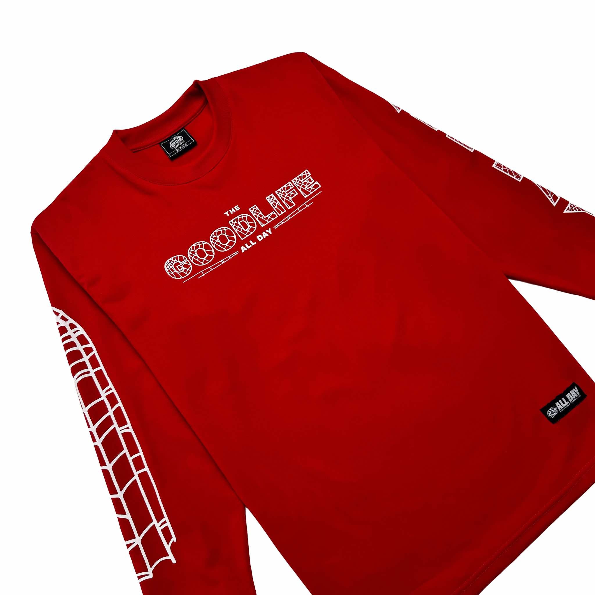 COBWEB (RED) CREWNECK