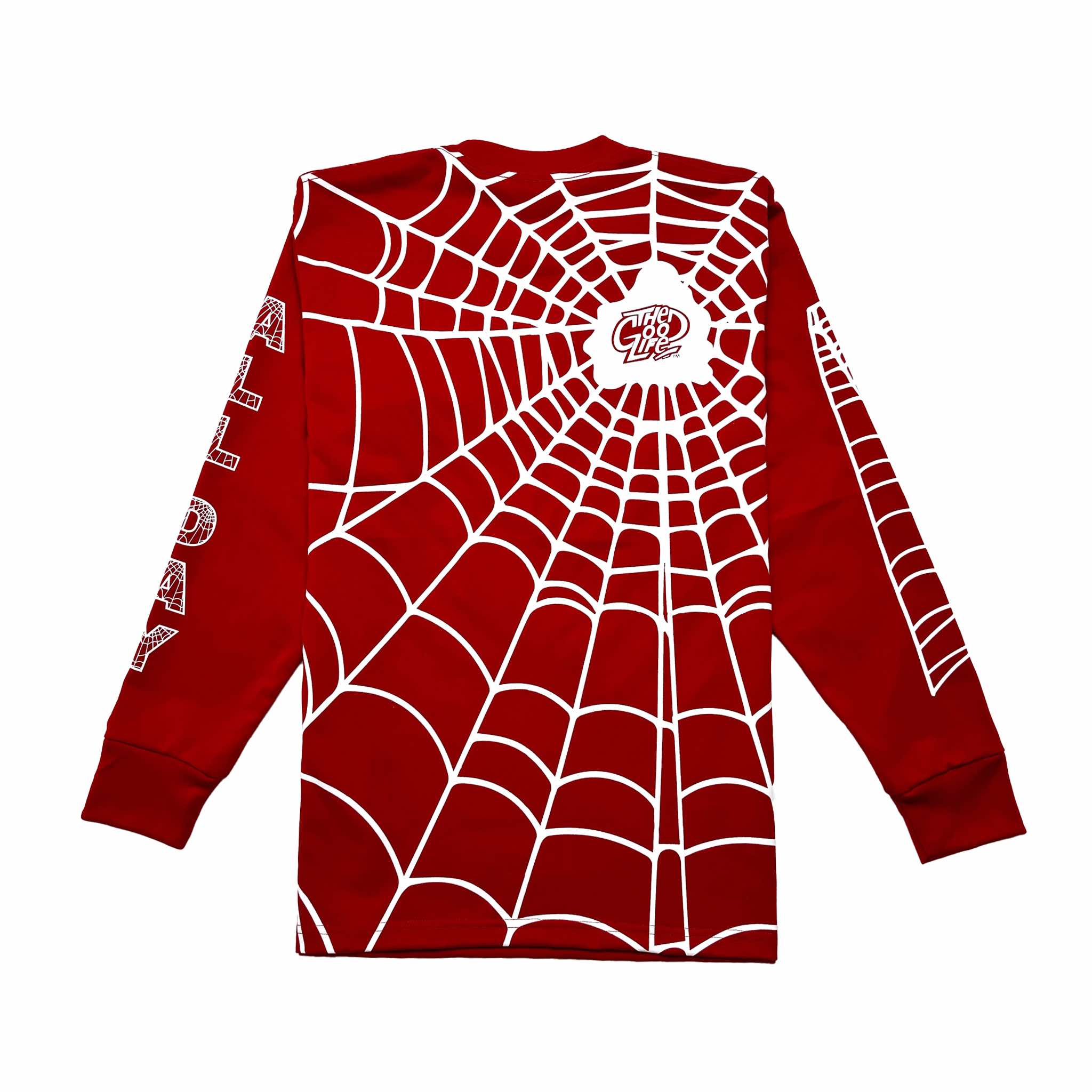 COBWEB (RED) CREWNECK